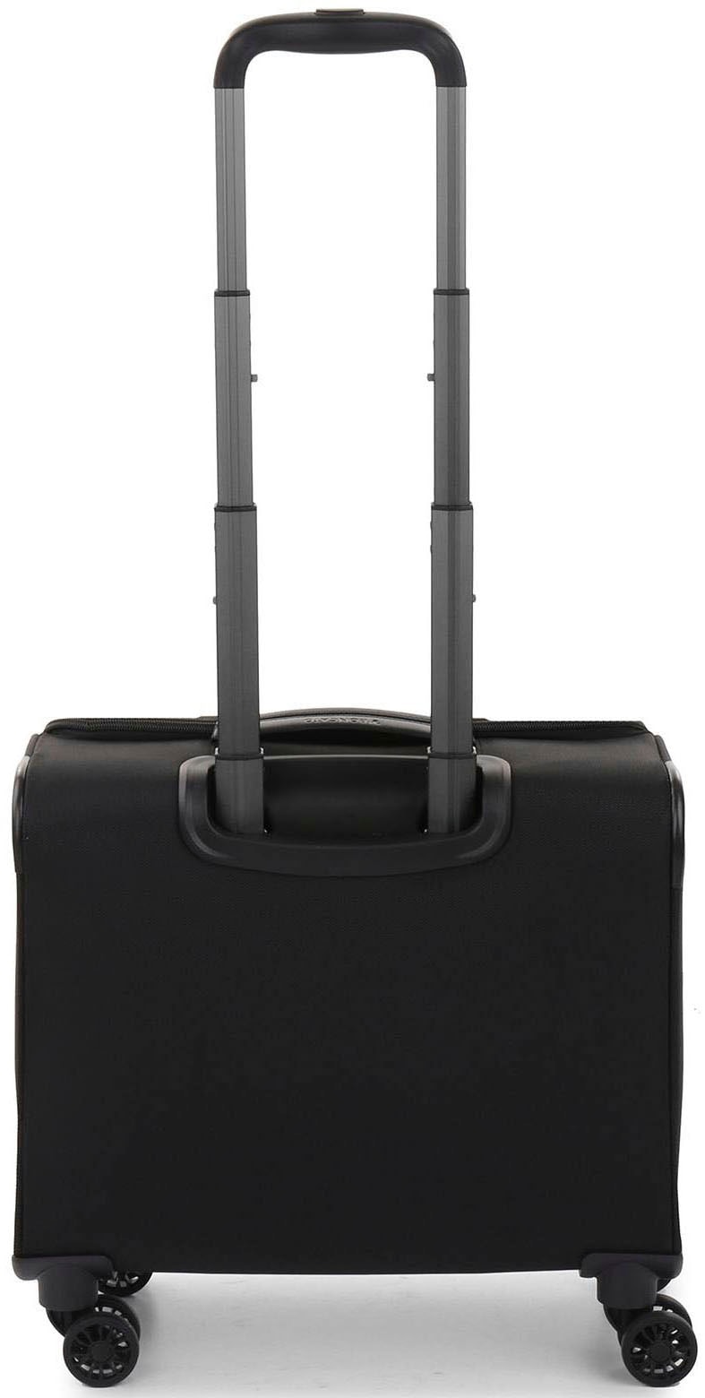 RONCATO Business-Trolley »BIZ 4.0 Business-Trolley, 4R (PC15.6"/TABLET), schwarz«, 4 Rollen, Handgepäck-Koffer mit Laptopfach für 15,6" Laptop und TSA Schloss