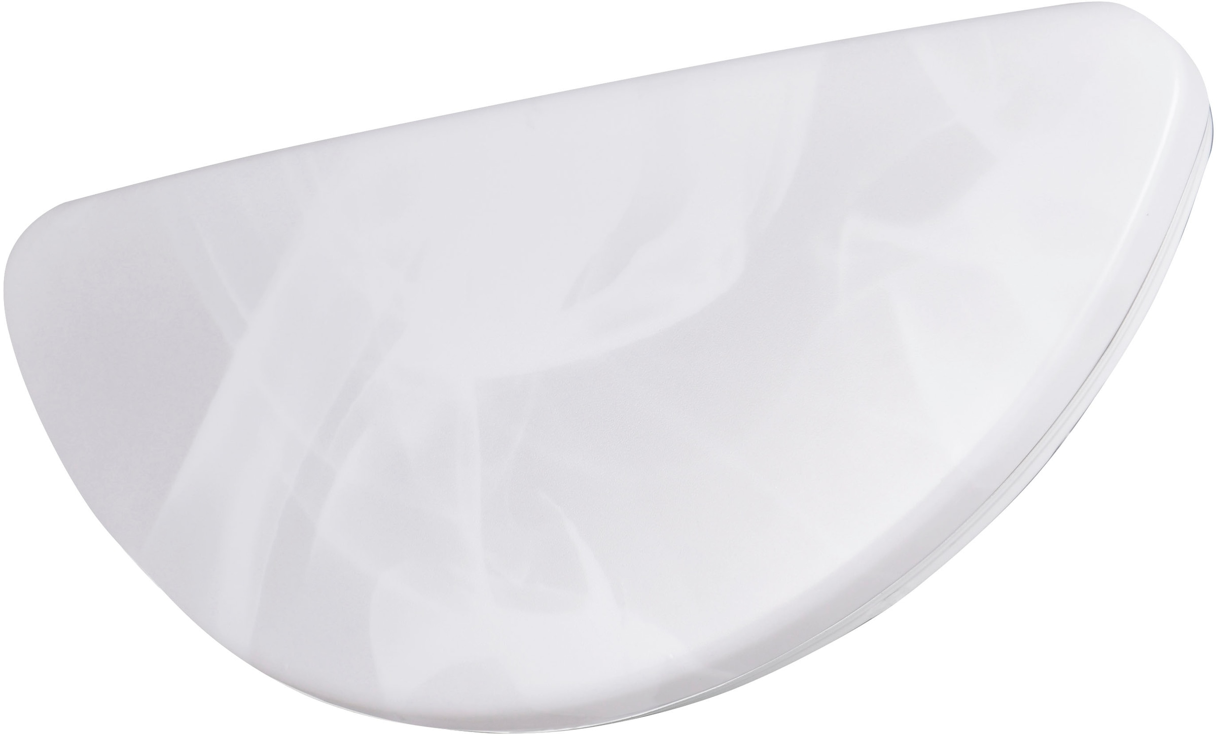 REALITY Leuchten LED Wandleuchte »UMBRIA, LED Wandlampe Kunststoff Alabaster weiß 4000K kaltweißes Licht« LED-Board 1 Stk. Kaltweiß 9W 1200 Lumen, Wand- oder Deckenlampe, B/H/T: 25,5 x 3,5 x 11,5 cm