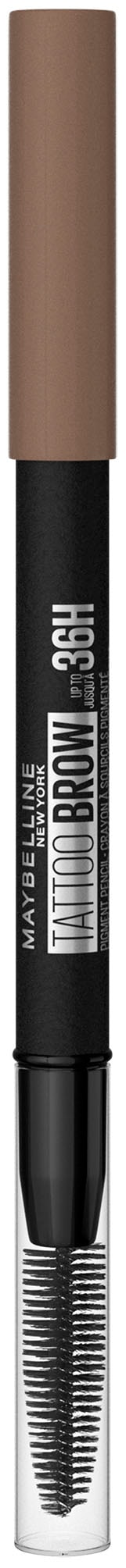 MAYBELLINE NEW YORK Augenbrauen-Stift »Tattoo Brow 36H«, mit Bürste