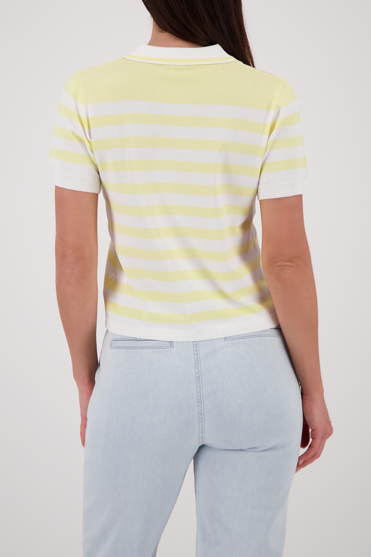 Monari Poloshirt »Pullover Polo Ringel« Regular fit mit Streifen