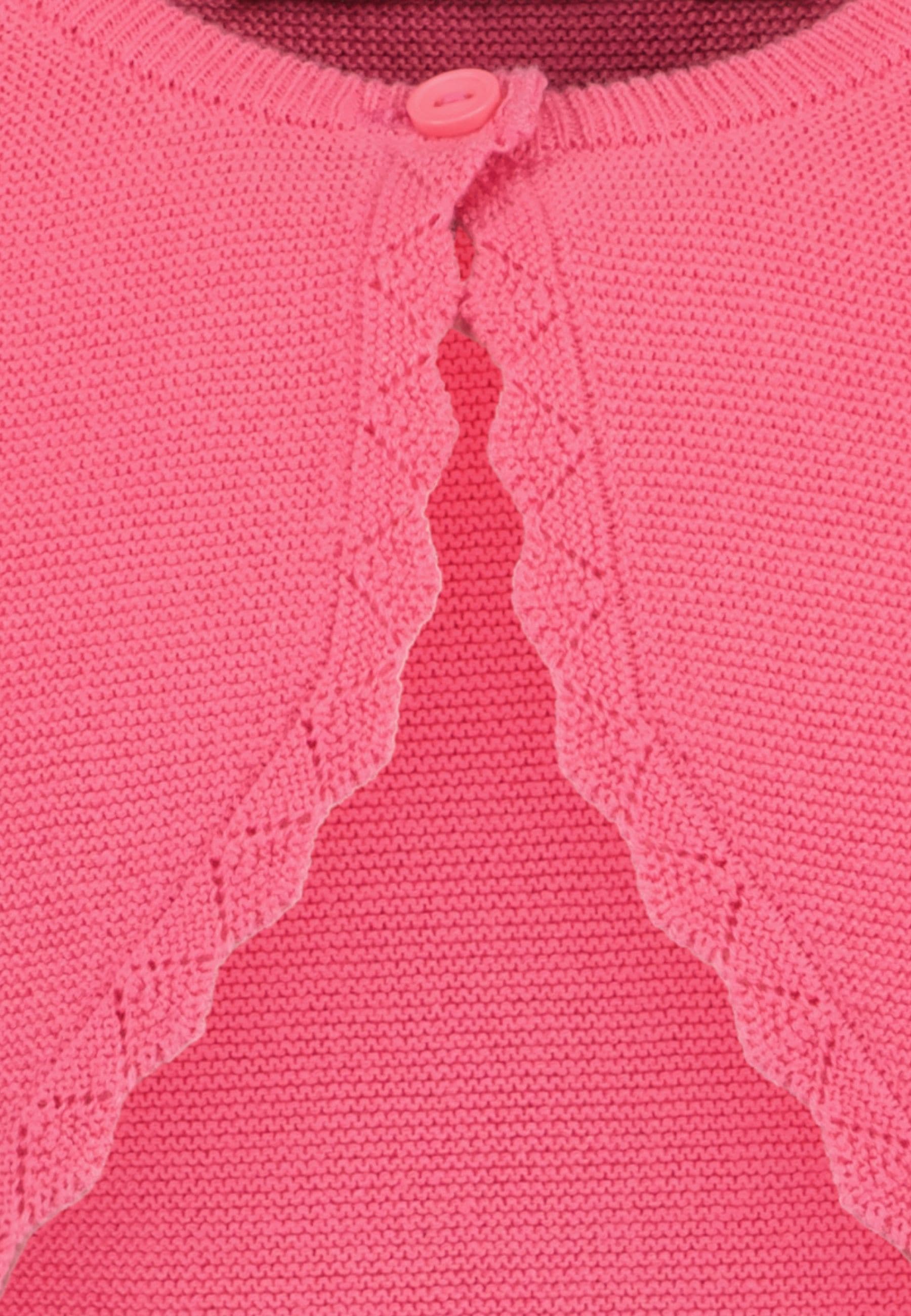 Blue Seven Bolero mit romantischer Wellenkante