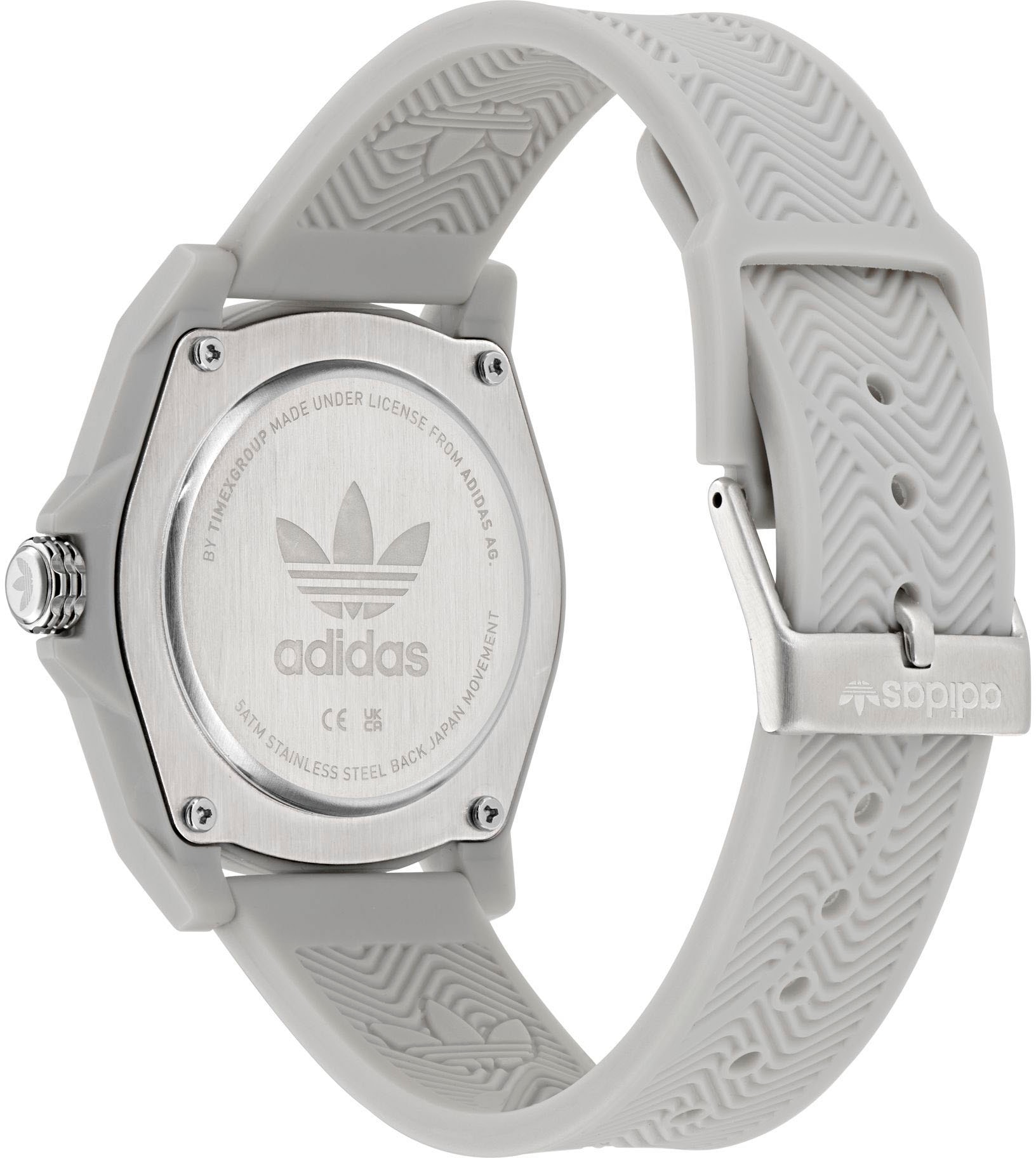 adidas Originals Quarzuhr »PROJECT FOUR«, Armbanduhr, Herrenuhr, Damenuhr,Resinarmband,wasserabweisend bis 5 bar
