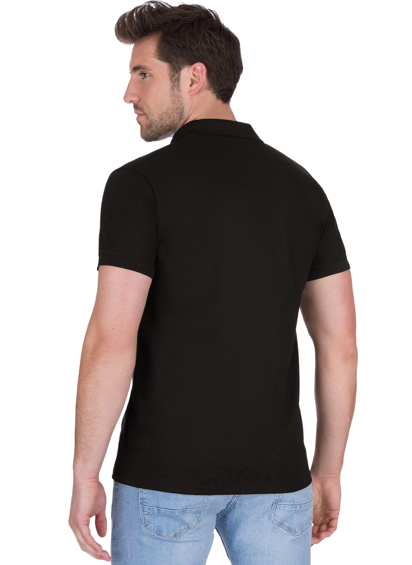 Trigema Poloshirt »TRIGEMA Slim Fit Poloshirt aus DELUXE-Piqué«, (1 tlg.)
