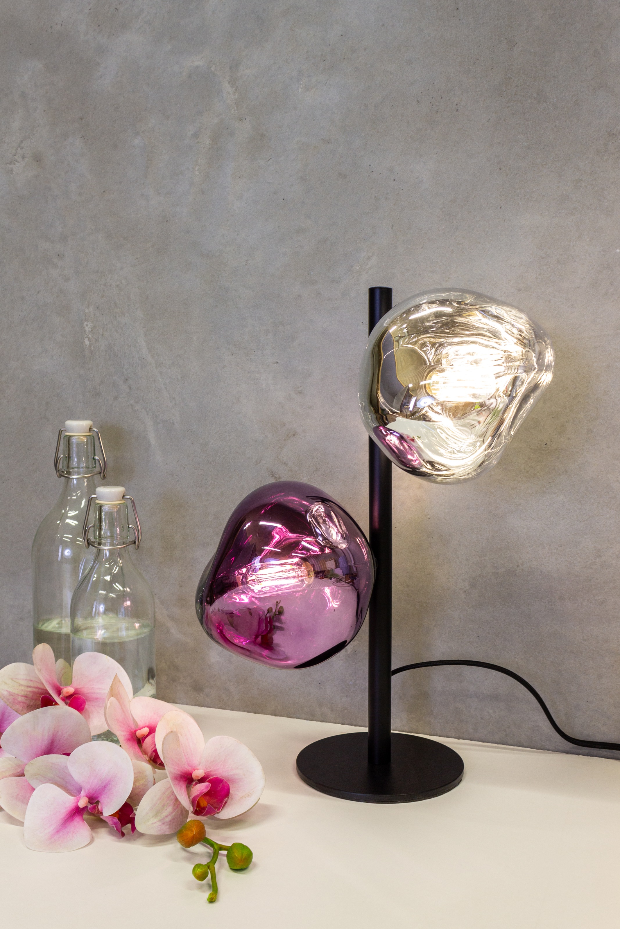 ECO-LIGHT Tischleuchte »Canopus«, 2 flammig, Leuchtmittel E14 | ohne Leuchtmittel