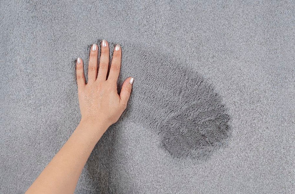 the carpet Teppich »Cosy«, rund, 11 mm Höhe, Wohnzimmer Teppich Fell-Optik waschbar elegant