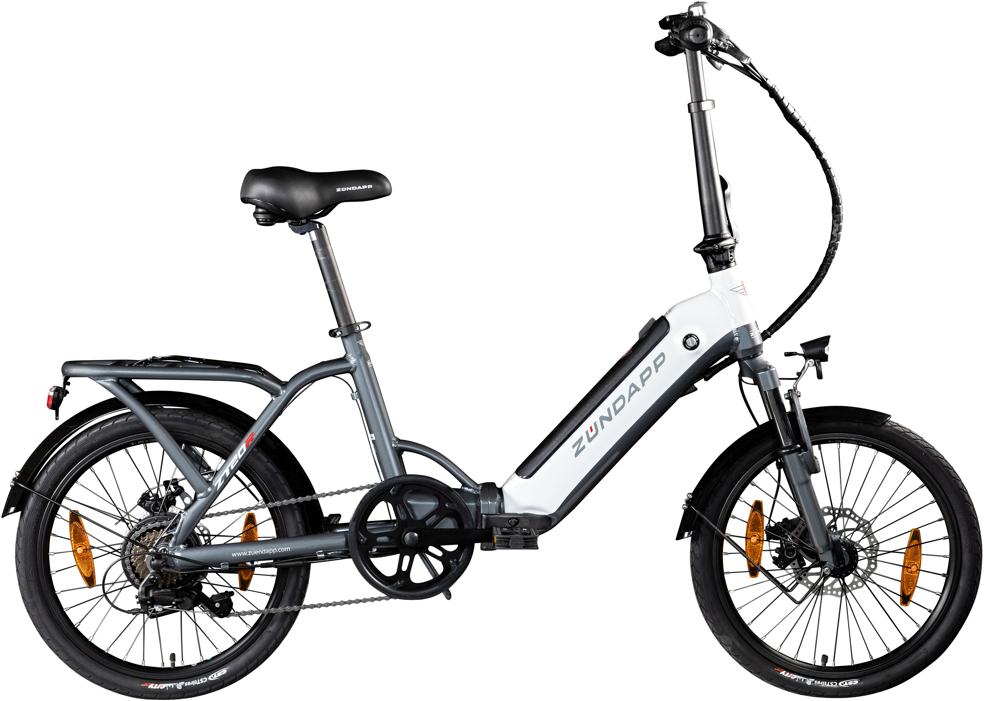 E-Bike »ZT20R«, 6 Gang, Heckmotor 250 W