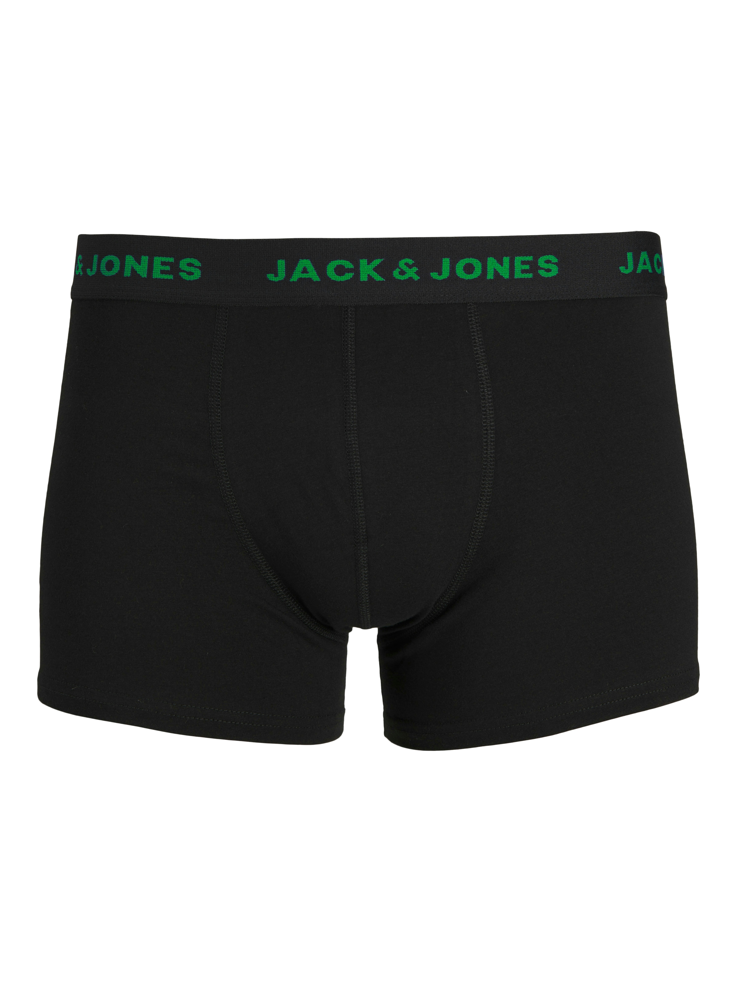 Jack & Jones Trunk »JACBLACK – Formschlüssige Boxershorts mit elastischem Bund« Packung, 5 Stk. unifarben, casual, körpernah, Jersey