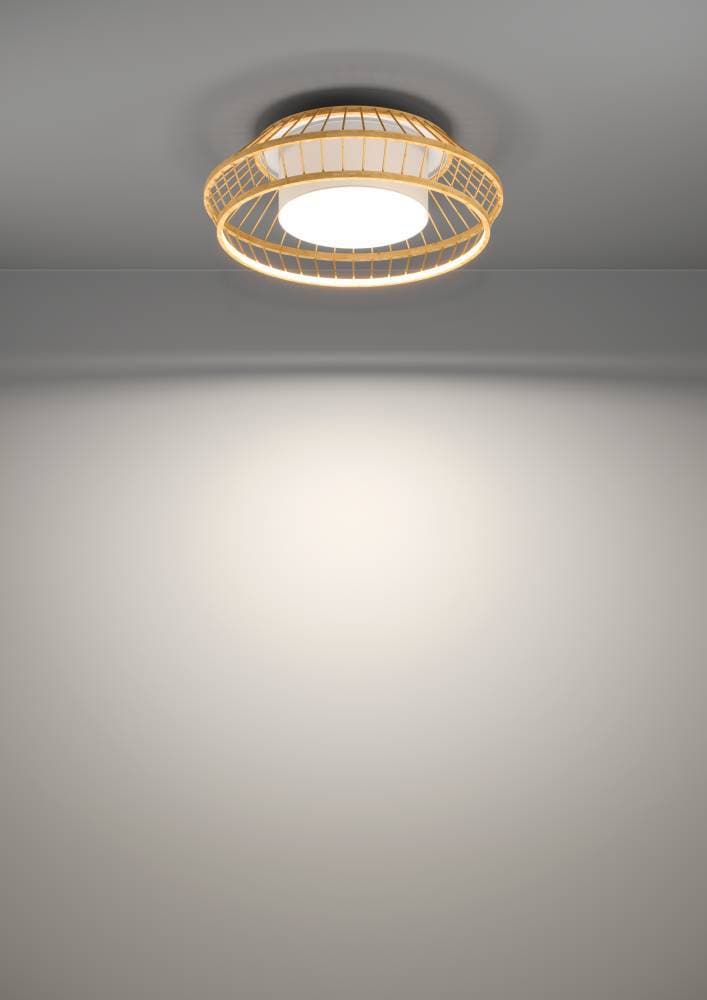 EGLO Deckenleuchte »YUKU-Z« LED-Modul 1 Stk. RGB | warmweiß - kaltweiß ZigBee, App und Sprachsteuerung Alexa, RGB, dimmbar, Ø 46 cm