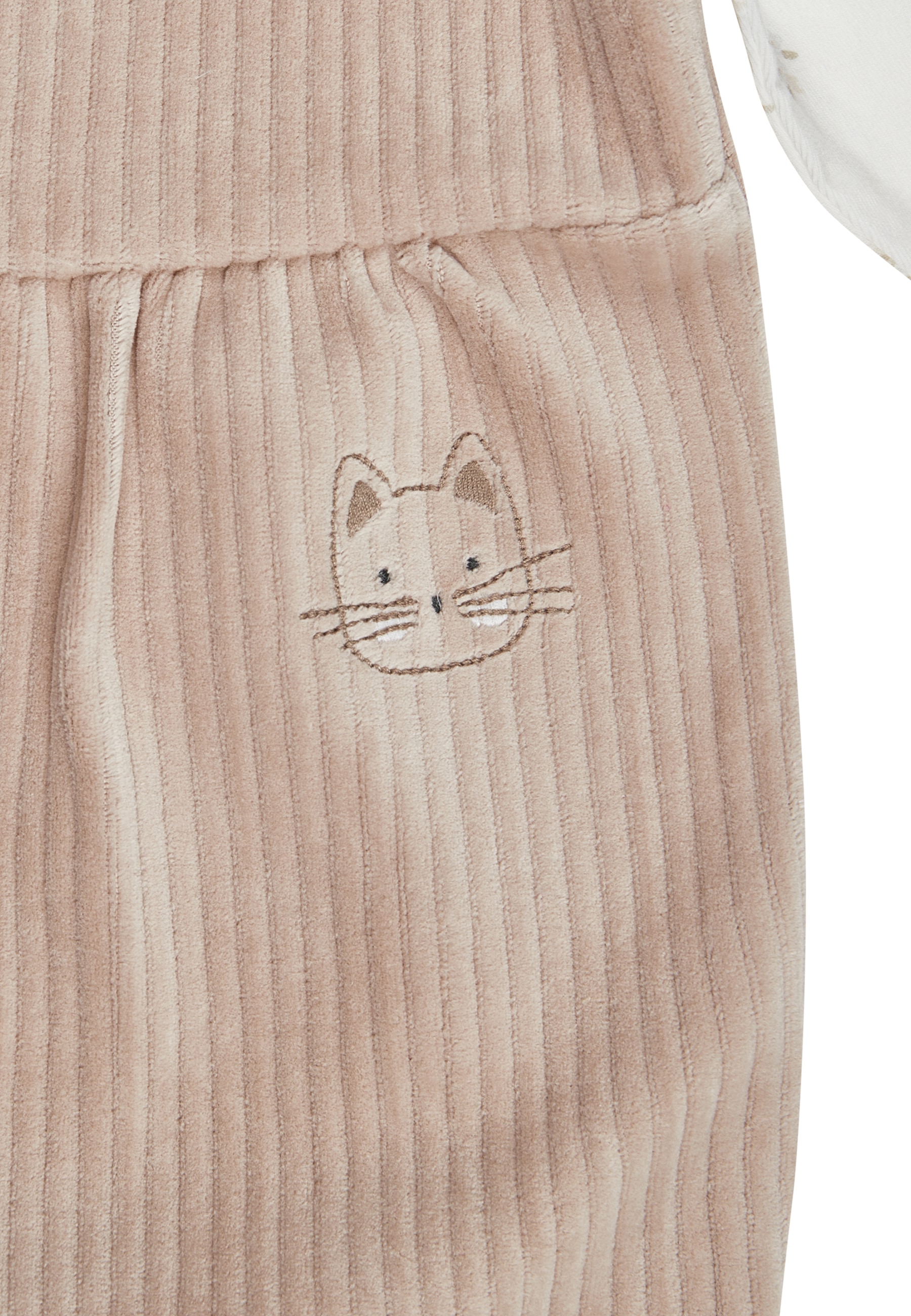 Sterntaler® Shirt & Hose »Strampler-Set Jersey Katze«