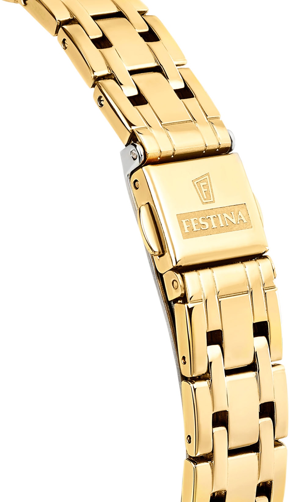 Festina Quarzuhr »Mademoiselle«, Armbanduhr, Damenuhr, Edelstahlarmband, analog, Datum