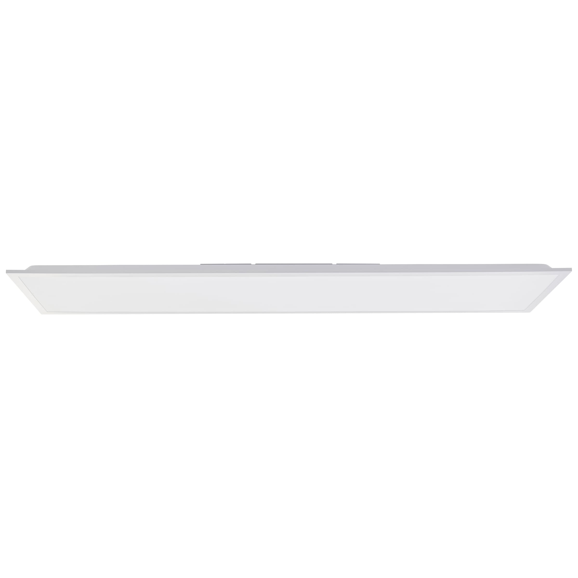 Brilliant LED Deckenleuchte »Briston«, Aufbaupaneel, 120 x 30 cm, 3700 lm, 3000-6500 K, dimmbar, IC-RGB, weiß