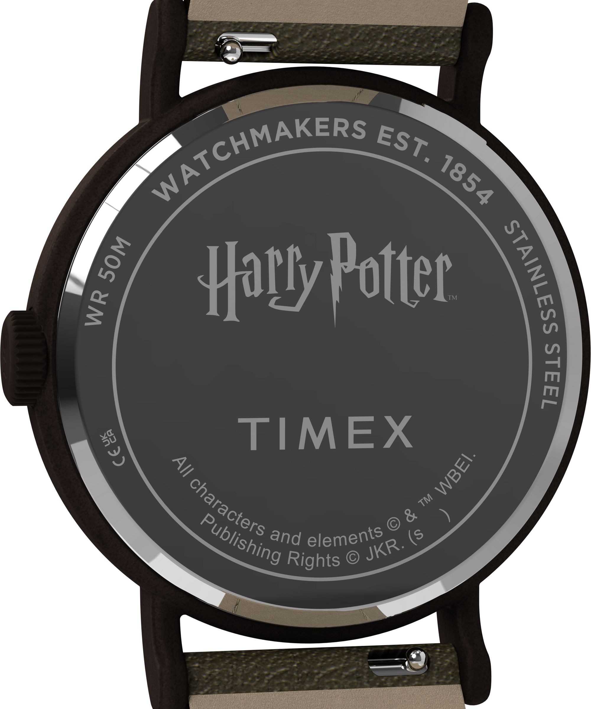 Timex Quarzuhr »Timex x Harry Potter Weekender Sorting Hat« Armbanduhr, Damenuhr, Herrenuhr, Lederarmband, analog, Beleuchtung