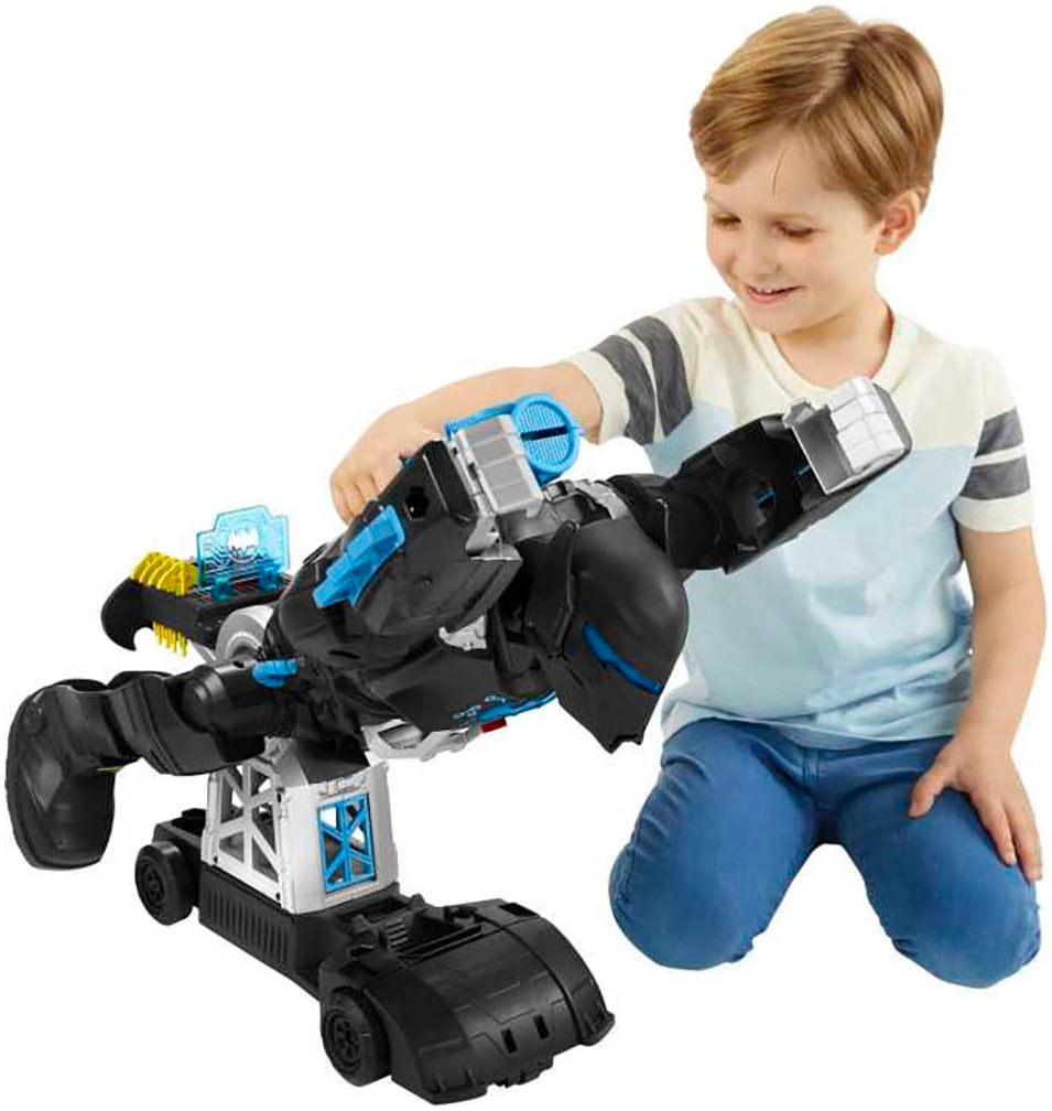 Mattel® Actionfigur »Imaginext DC Super Friends Tech Batbot«, mit Licht und Sound