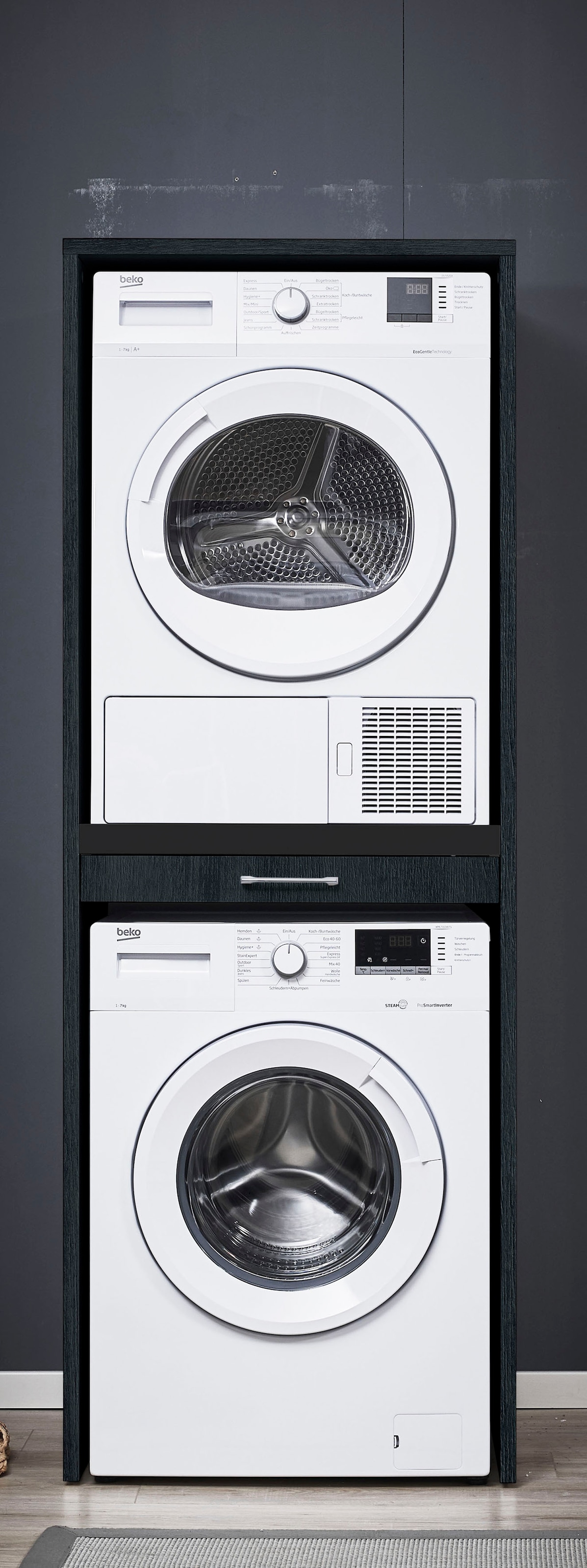 »Washtower« mit WASHTOWER XXL Jahren 3 Garantie Waschmaschinenumbauschrank