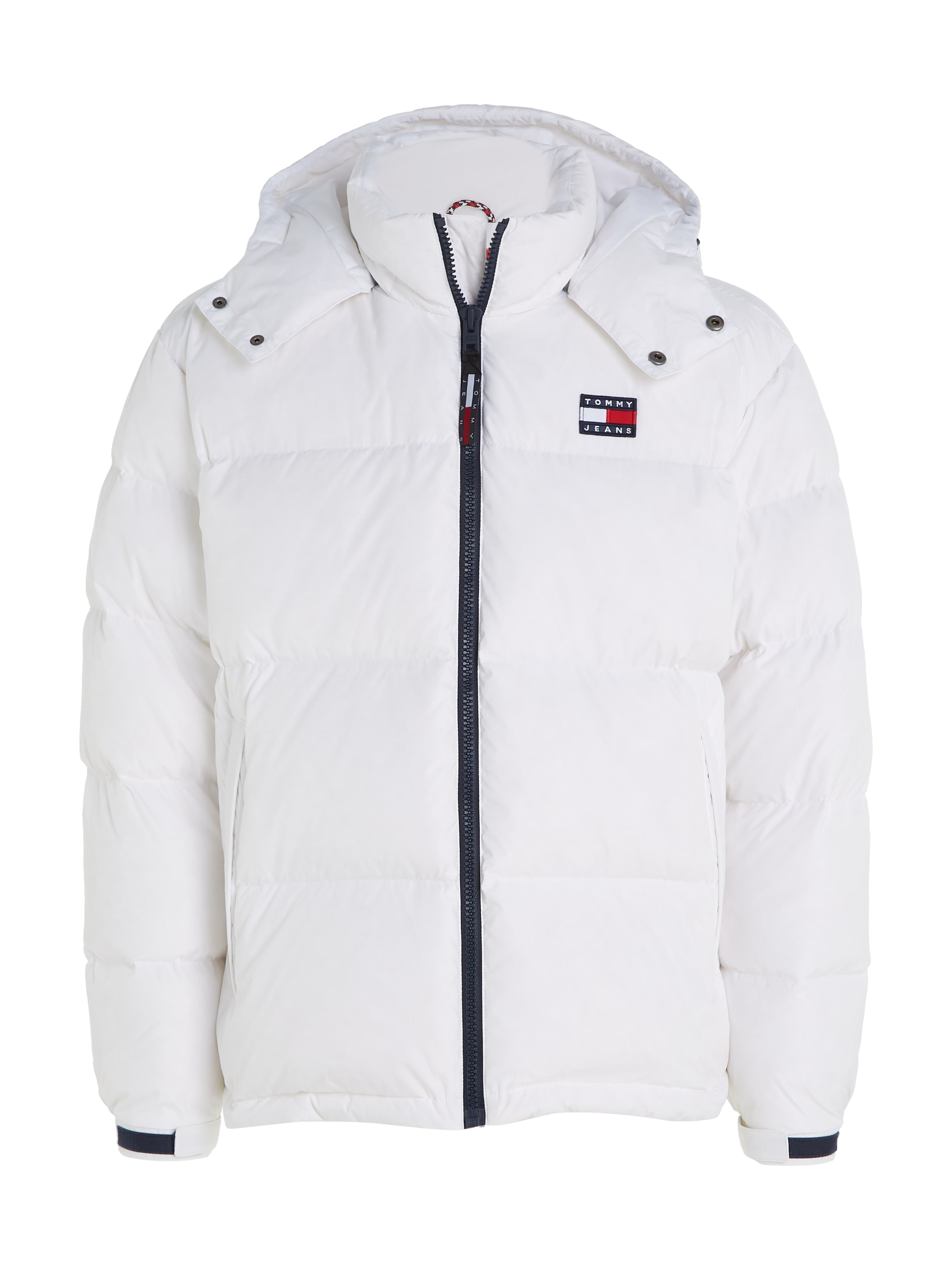 Tommy Jeans Steppjacke »TJM ALASKA PUFFER«, mit Kapuze, mit Markenlabel