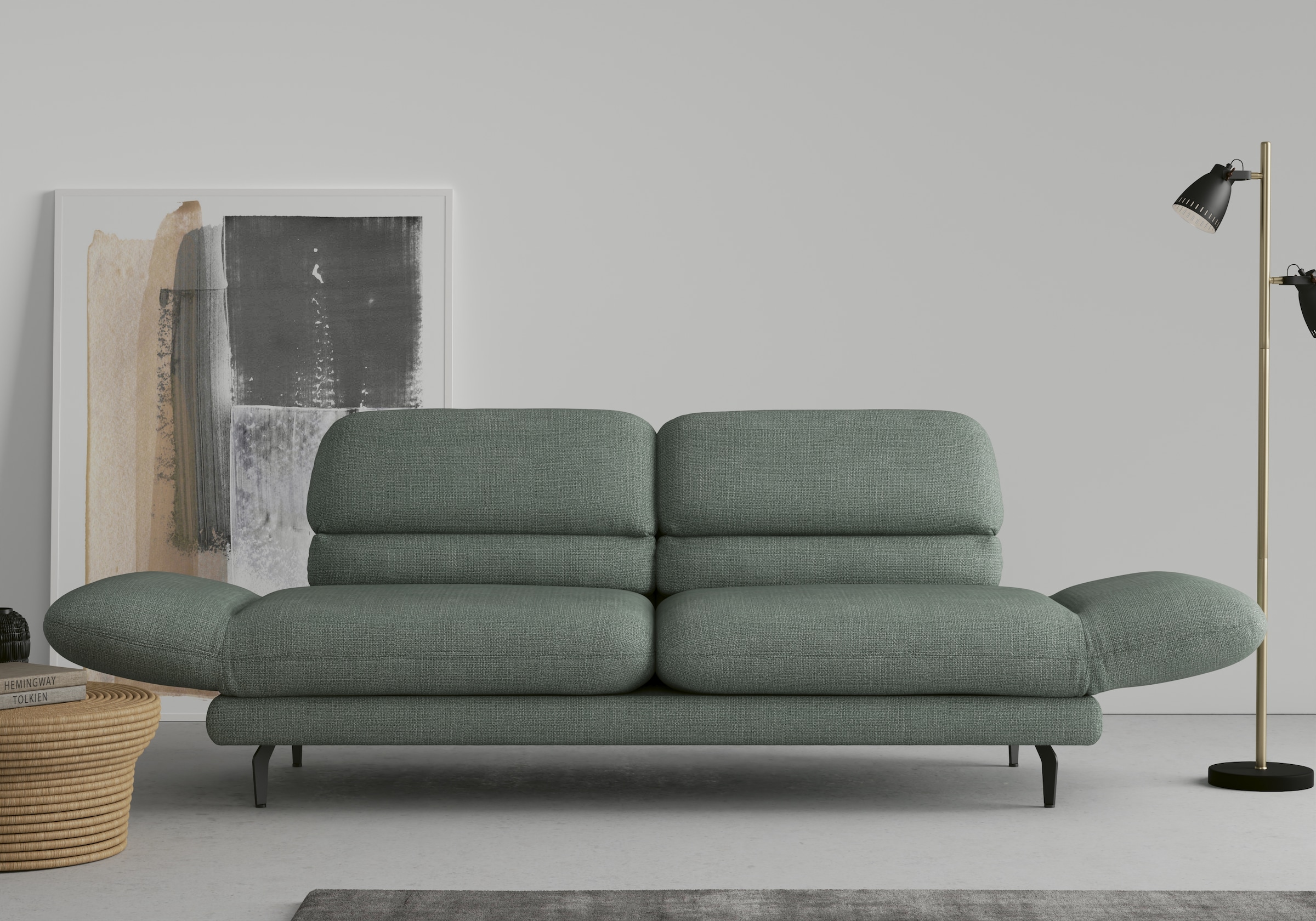 DOMO collection 2-Sitzer »Padova«, Armteilverstellung, kaufen mit Rückenverstellung erhältlich auch | UNIVERSAL wahlweise