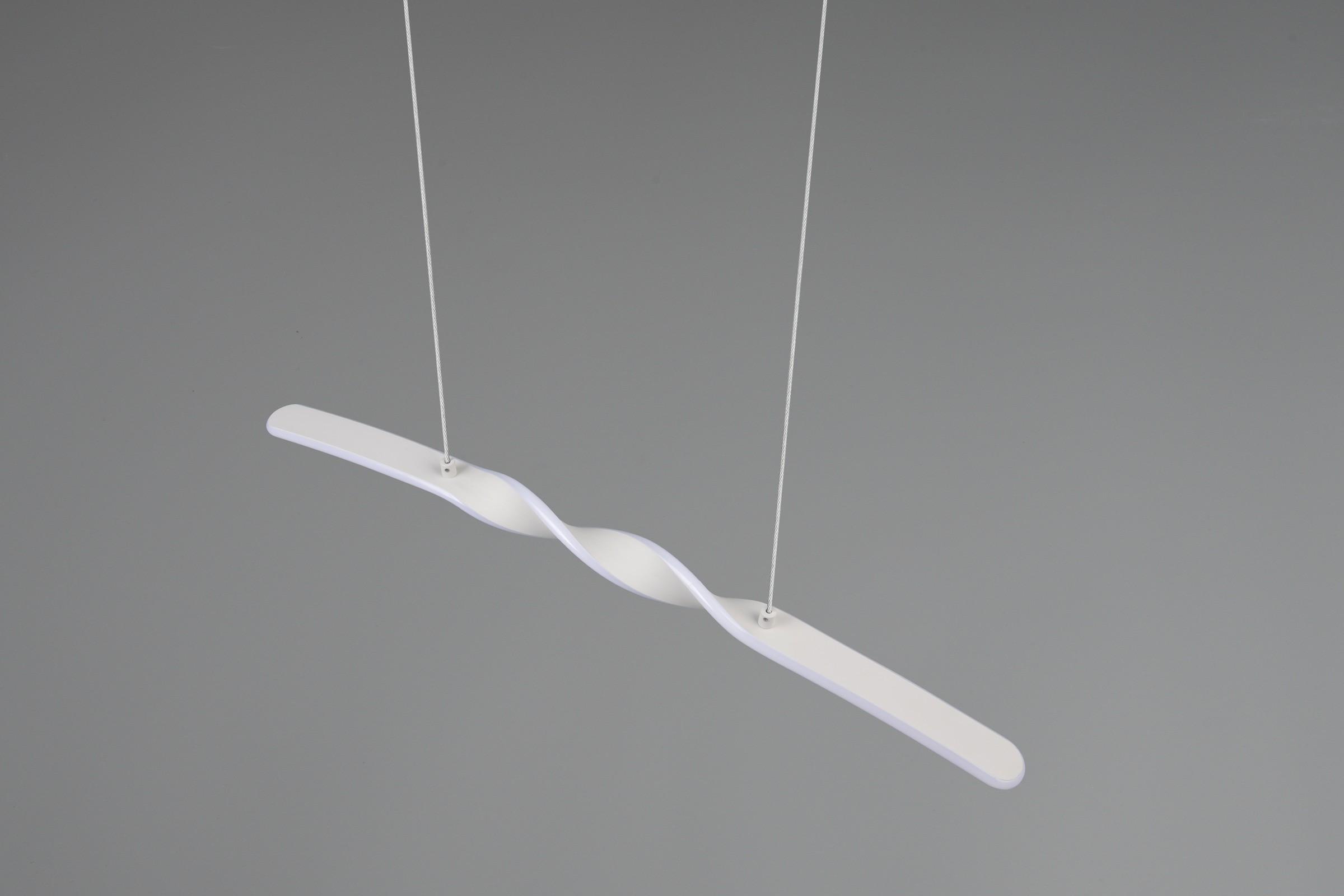 OTTO home LED Pendelleuchte »ADELLA, LED Hängelampe 20W 2500 Lumen CCT 2700-6500K Lichtfarbe« LED-Board 1 Stk. warmweiß - kaltweiß Fernbedienung, dimmbar, Nachtlicht Memoryfunktion, Metall warm grey