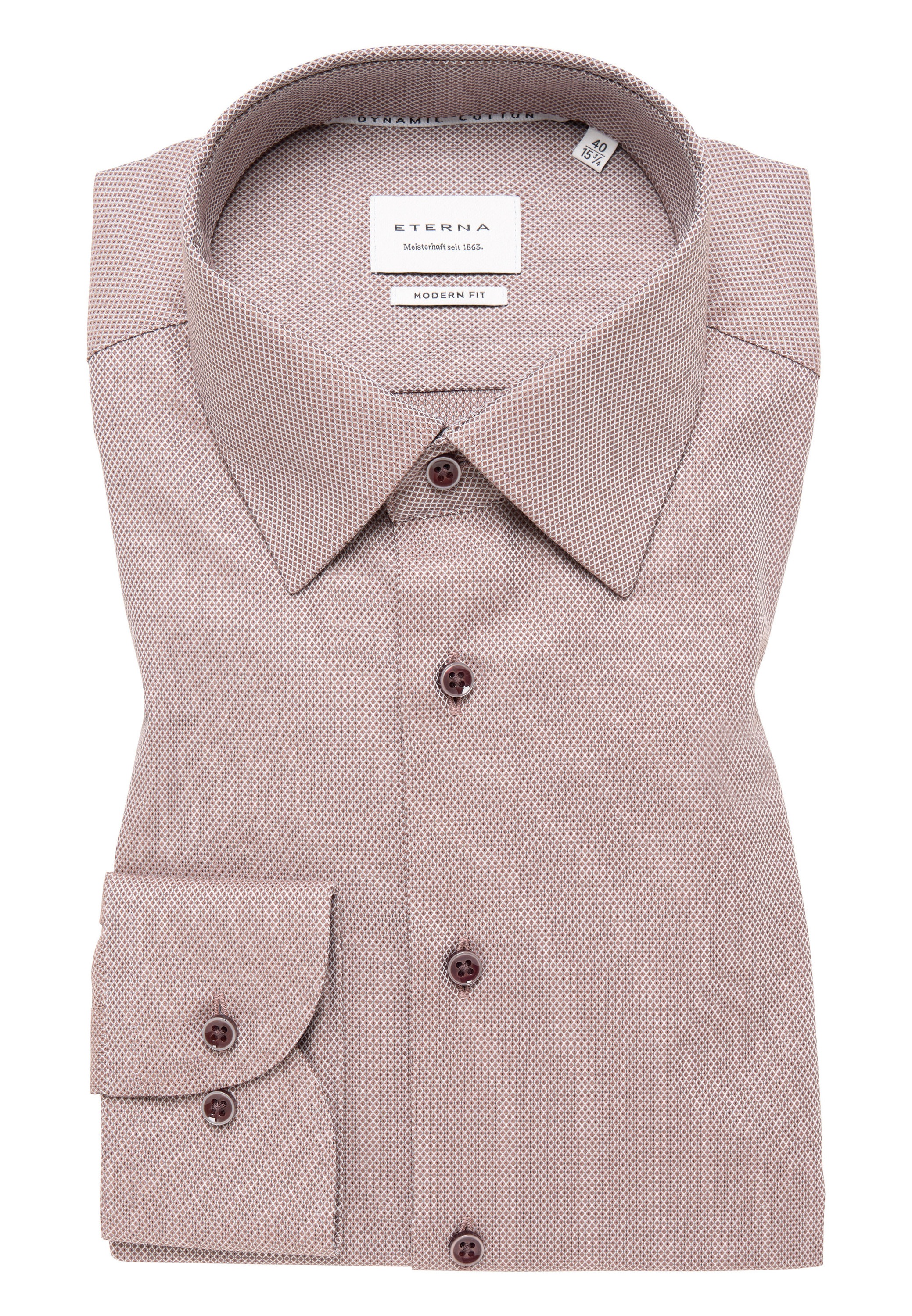 Eterna Langarmhemd »MODERN FIT« NON IRON (bügelfrei)