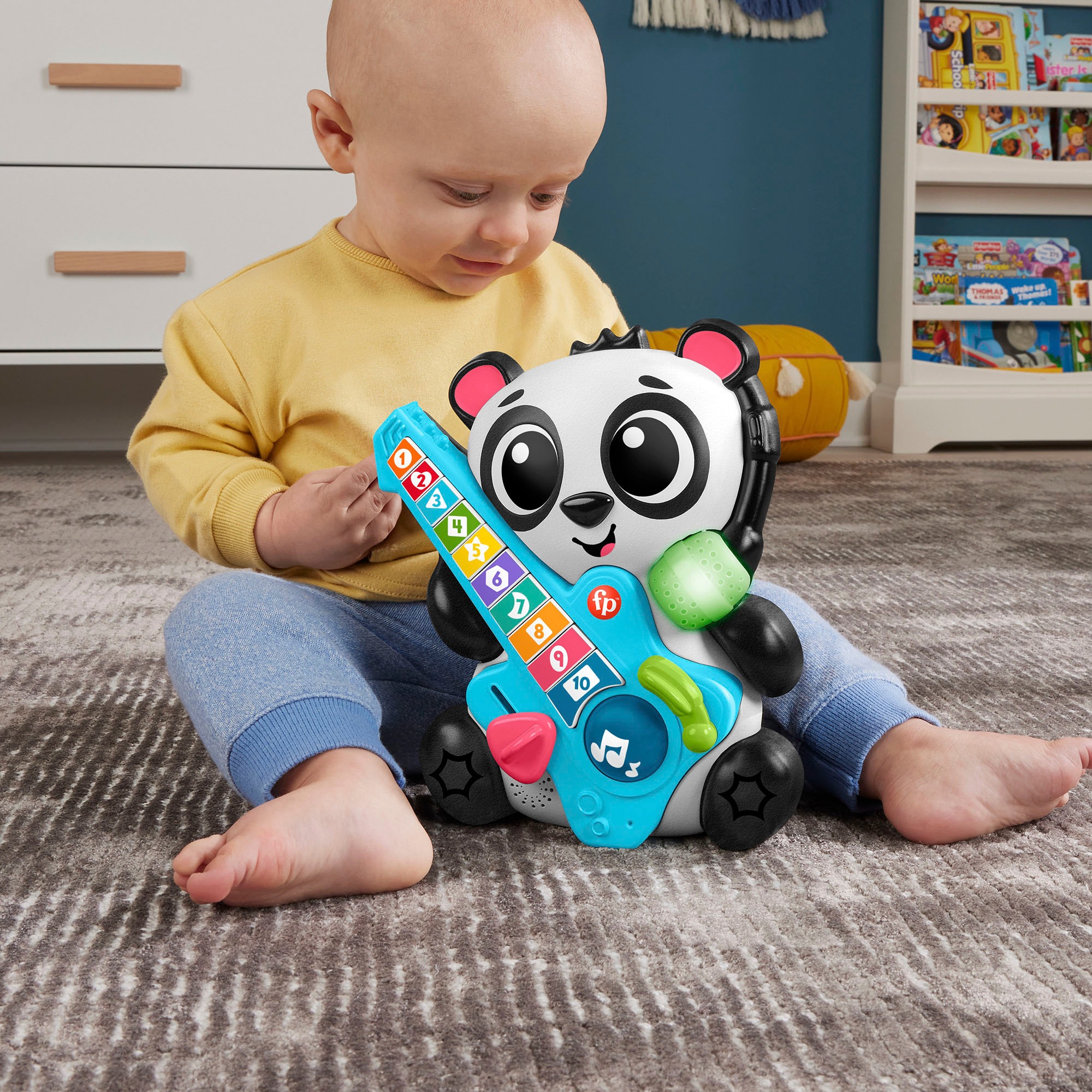 Fisher-Price® Lernspielzeug »Beat Bande Zahlen & Zauber Panda Liz«, mit Licht und Sound