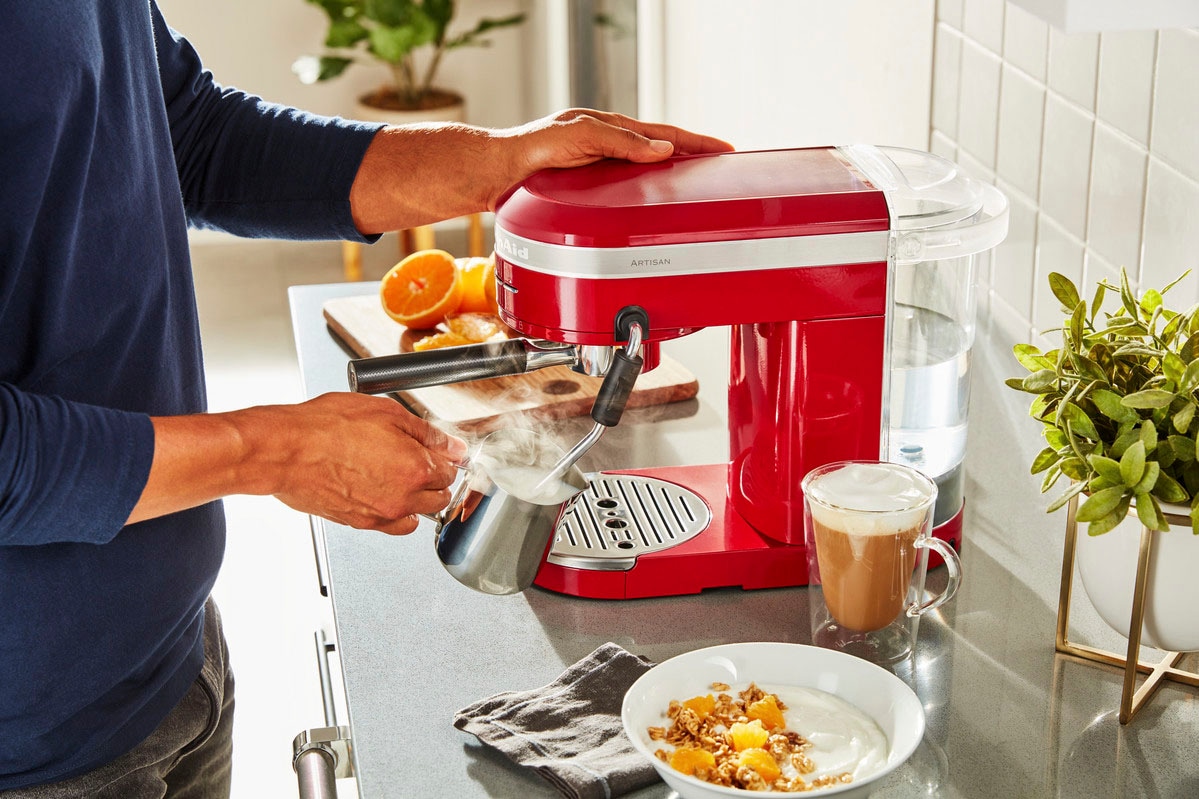 KitchenAid Espressomaschine »5KES6503EER EMPIRE ROT«, Siebträger