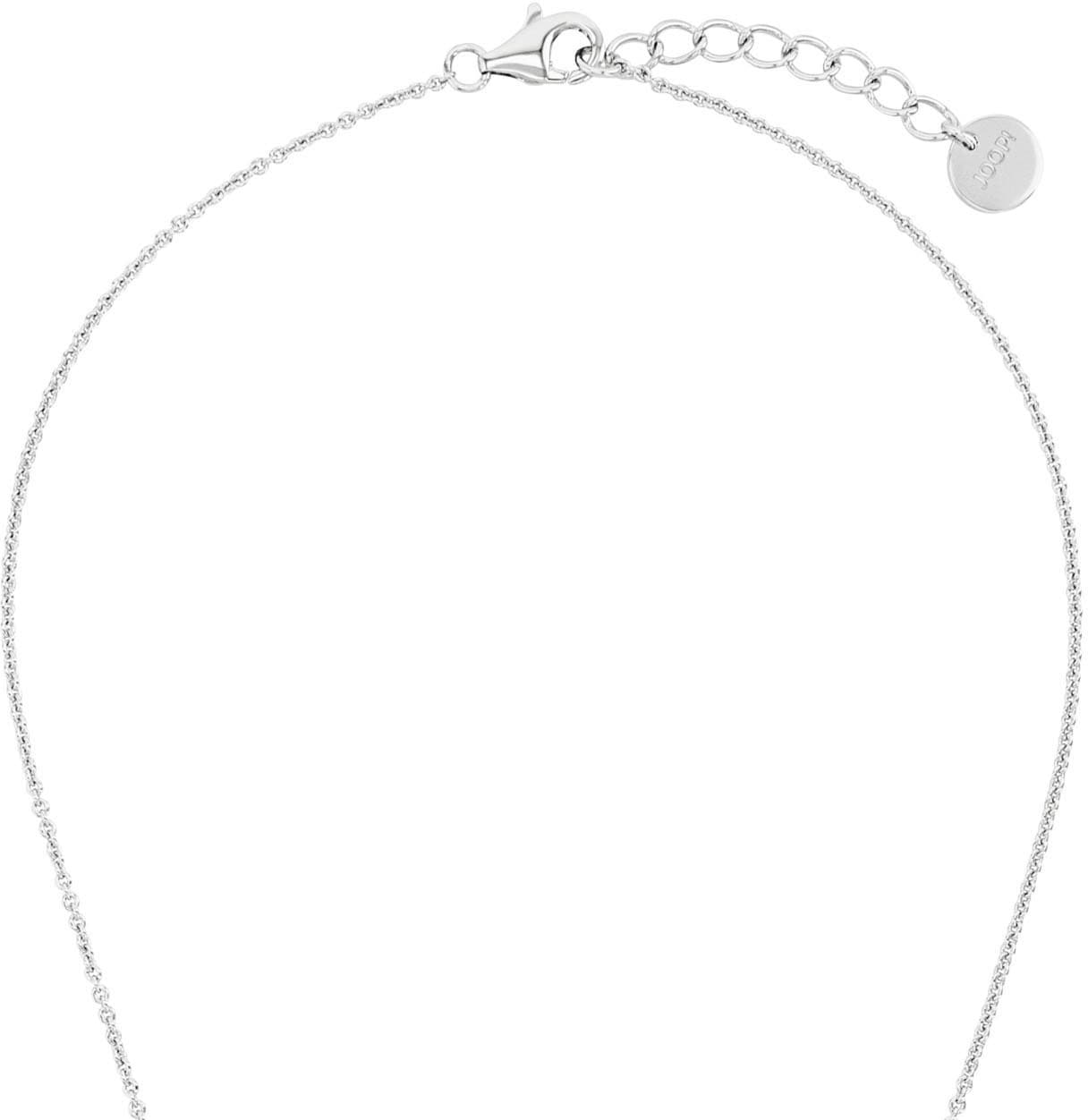 JOOP! Kette mit Anhänger »Herz, 2039689«, mit Zirkonia (synth.)