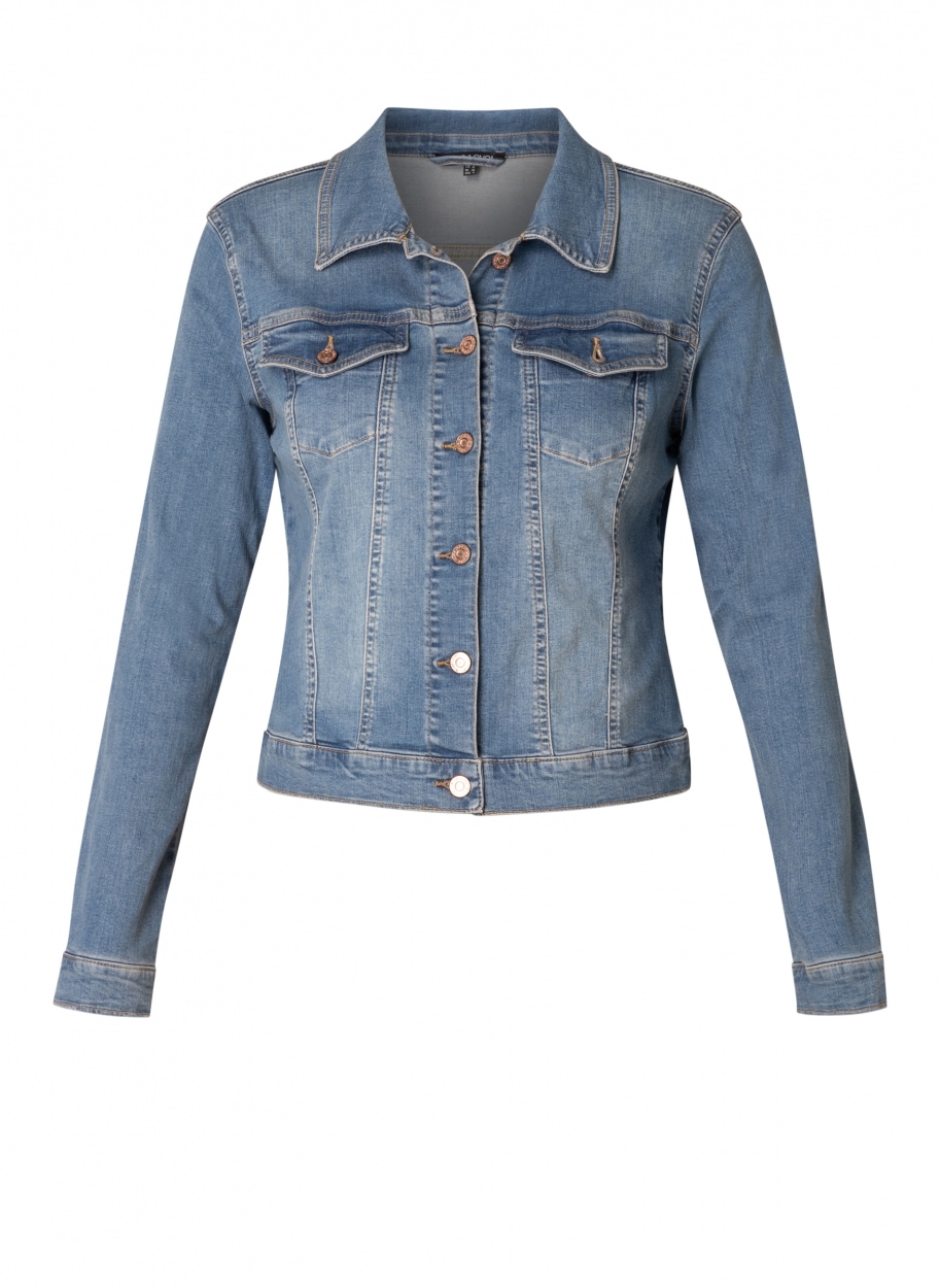 Base Level Curvy Jeansjacke »BAS-Yamila« Modisches Basic