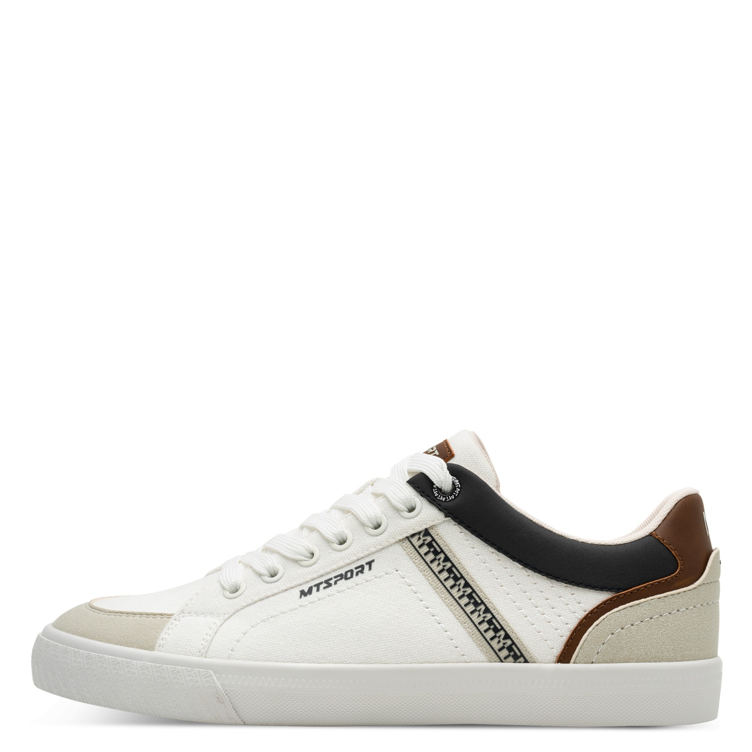 MARCO TOZZI Plateausneaker  , Freizeitsch, Halbschuh, Schnürschuh mit Perforierung und Ziernähten