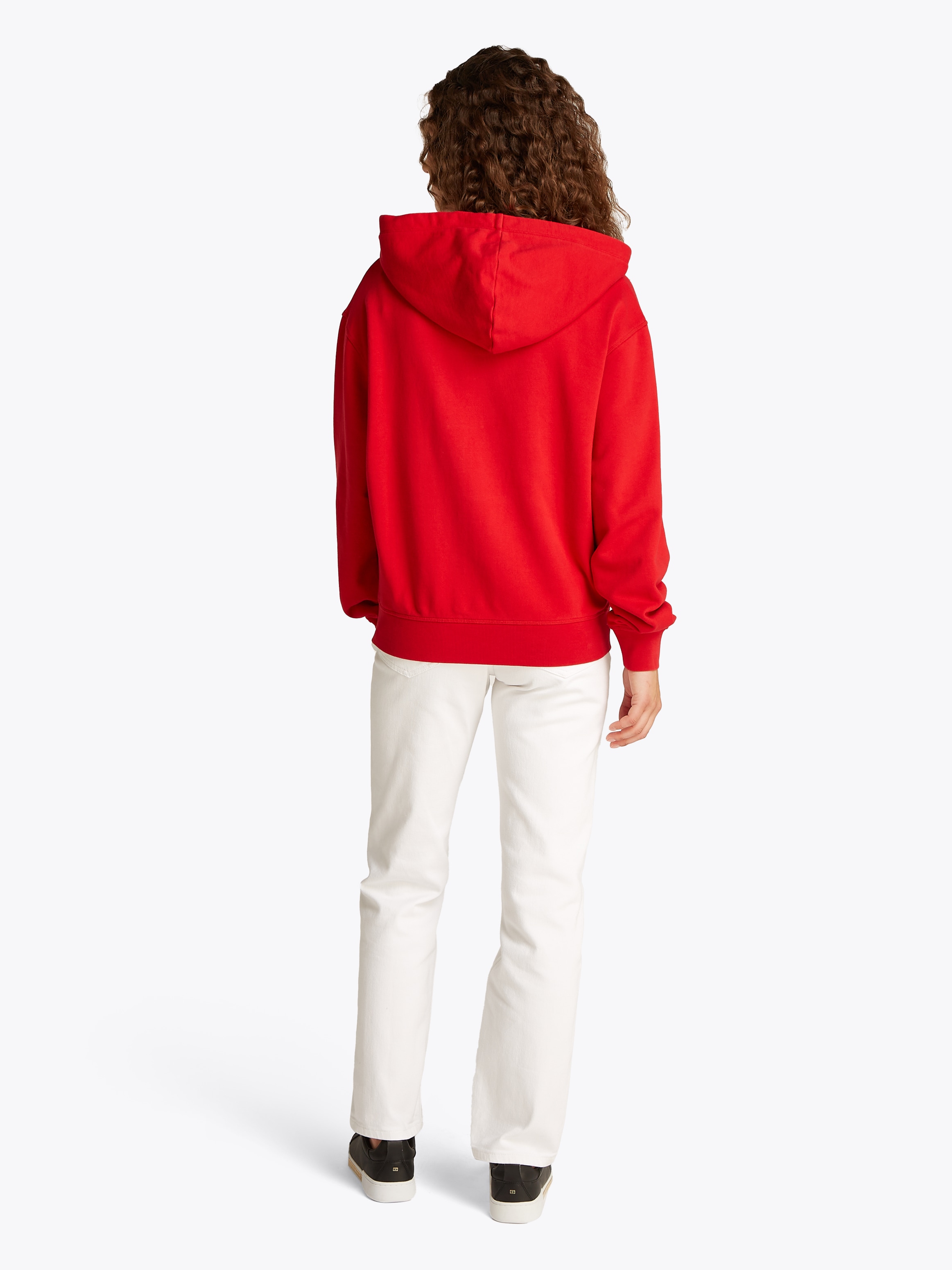 Tommy Hilfiger Hoodie »REG CONTRAST FLAG HOODIE«, mit Logo-Flag