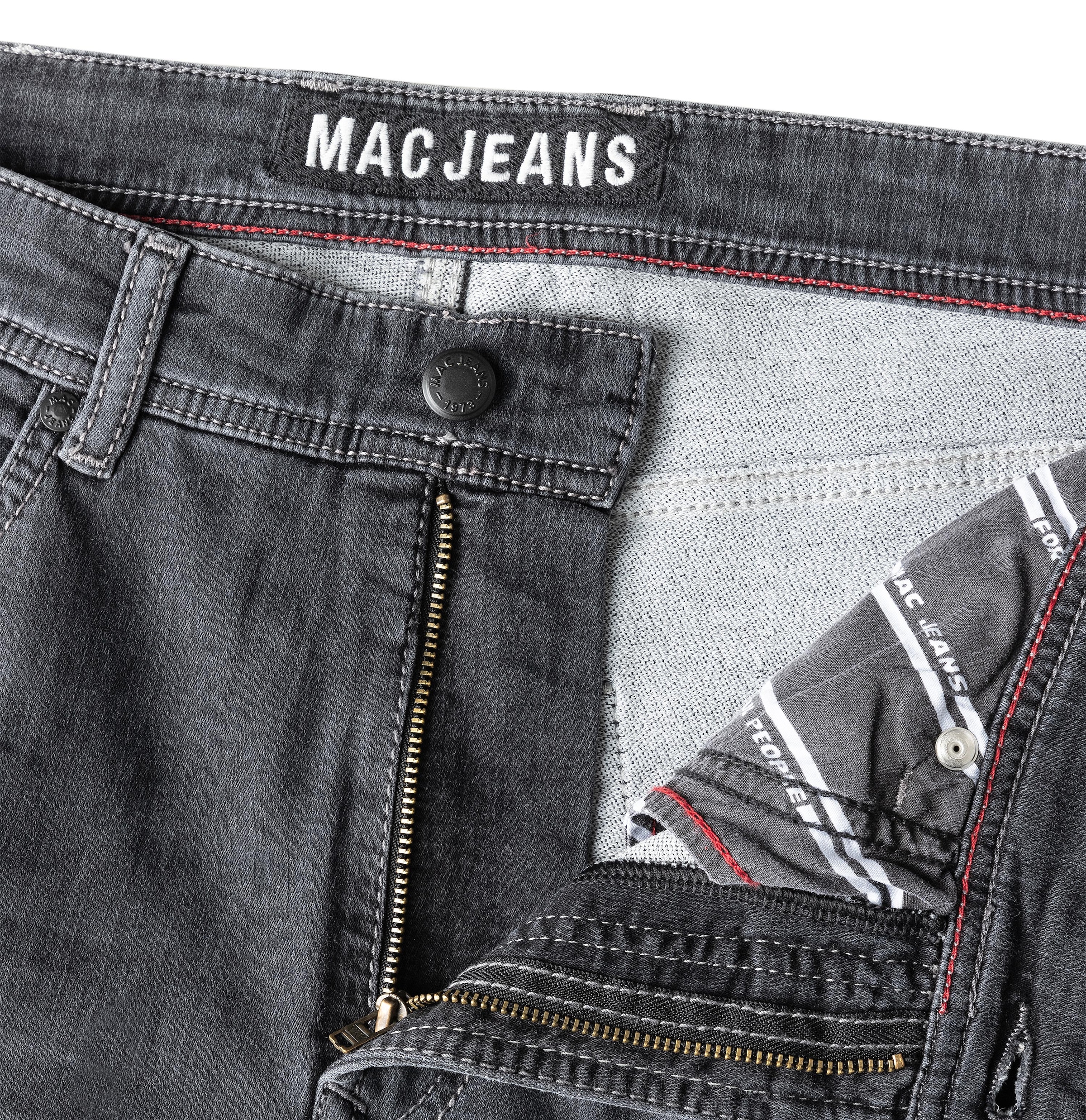 MAC Tapered-fit-Jeans, im Five-Pocket Style