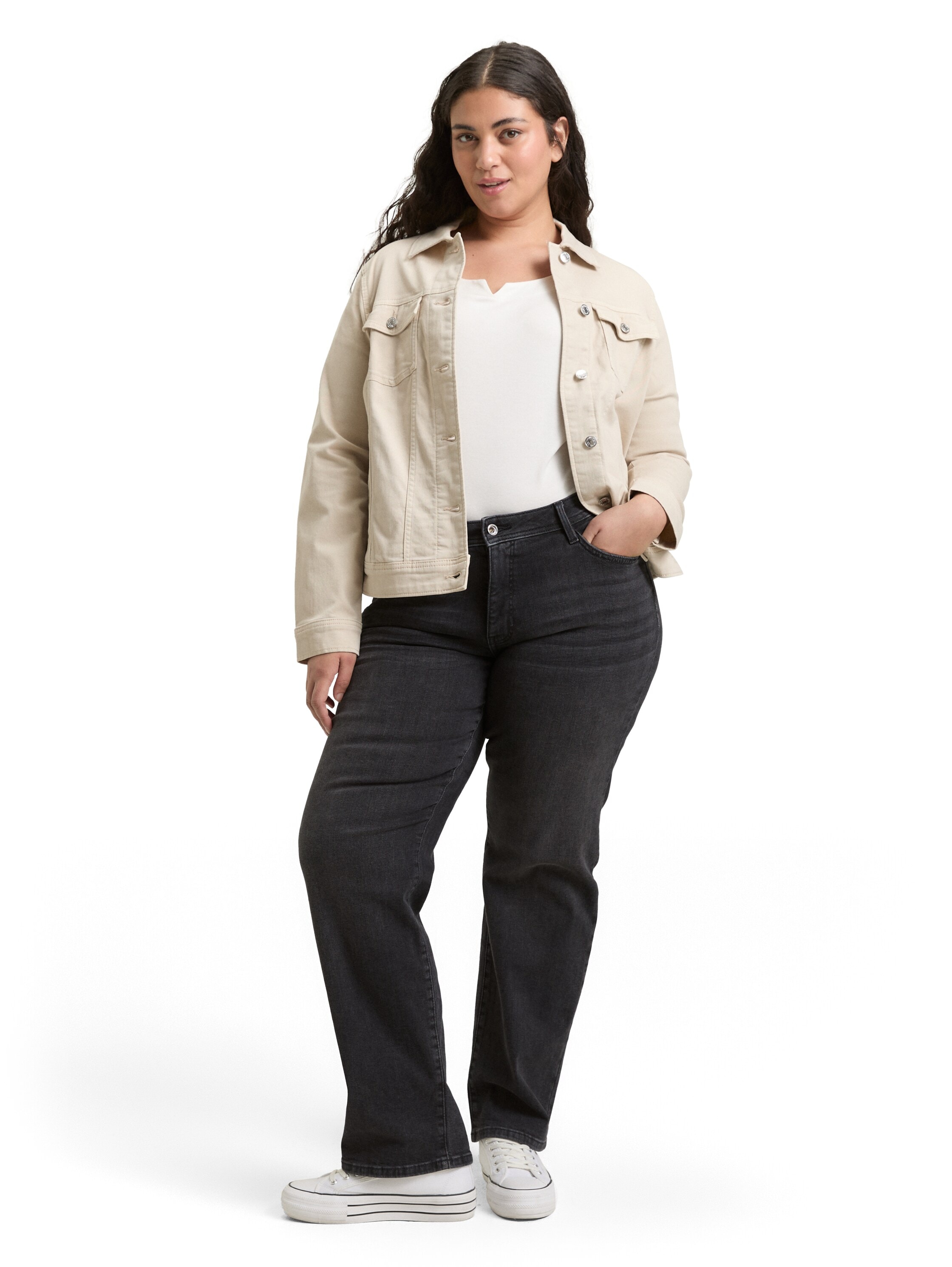 TOM TAILOR PLUS 5-Pocket-Jeans mit Stretch