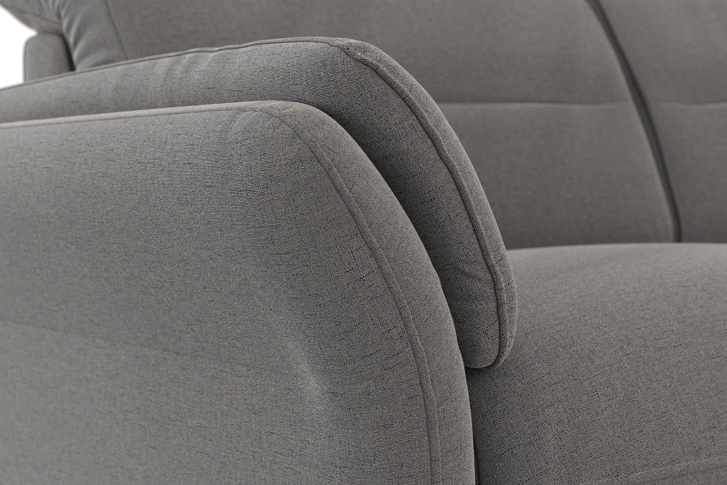 sit&more Ecksofa »Grenoble L-Form mit Federkern« wahlweise mit Bettfunktion, Bettkasten, Arm- und Kopfteilverstellung