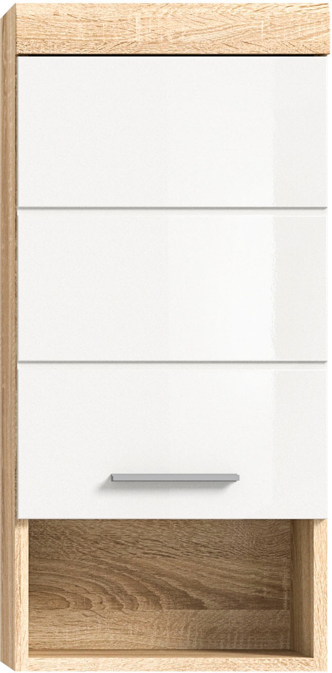 INOSIGN Hängeschrank »SIENA, Breite 37cm, 1 Tür, 1 offenes Fächer, 1 Einlegeboden, MDF-Front« TOPSELLER!, 1 Stk. tlg. in verschiedenen Farben erhältlich, Badmöbel, Badschrank, Schrank, Bad