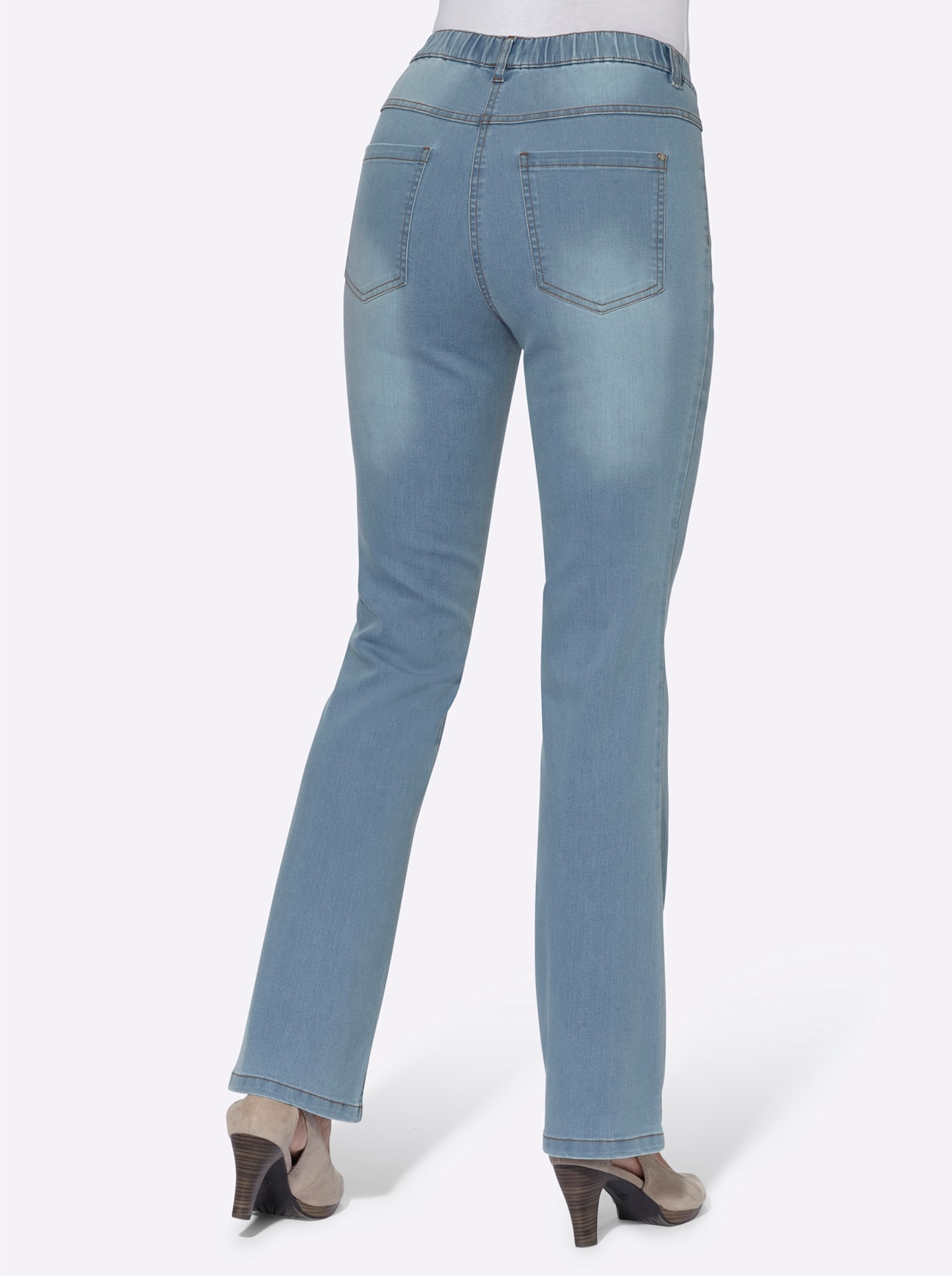 Classic Basics Bootcut-Jeans, (1 tlg.)