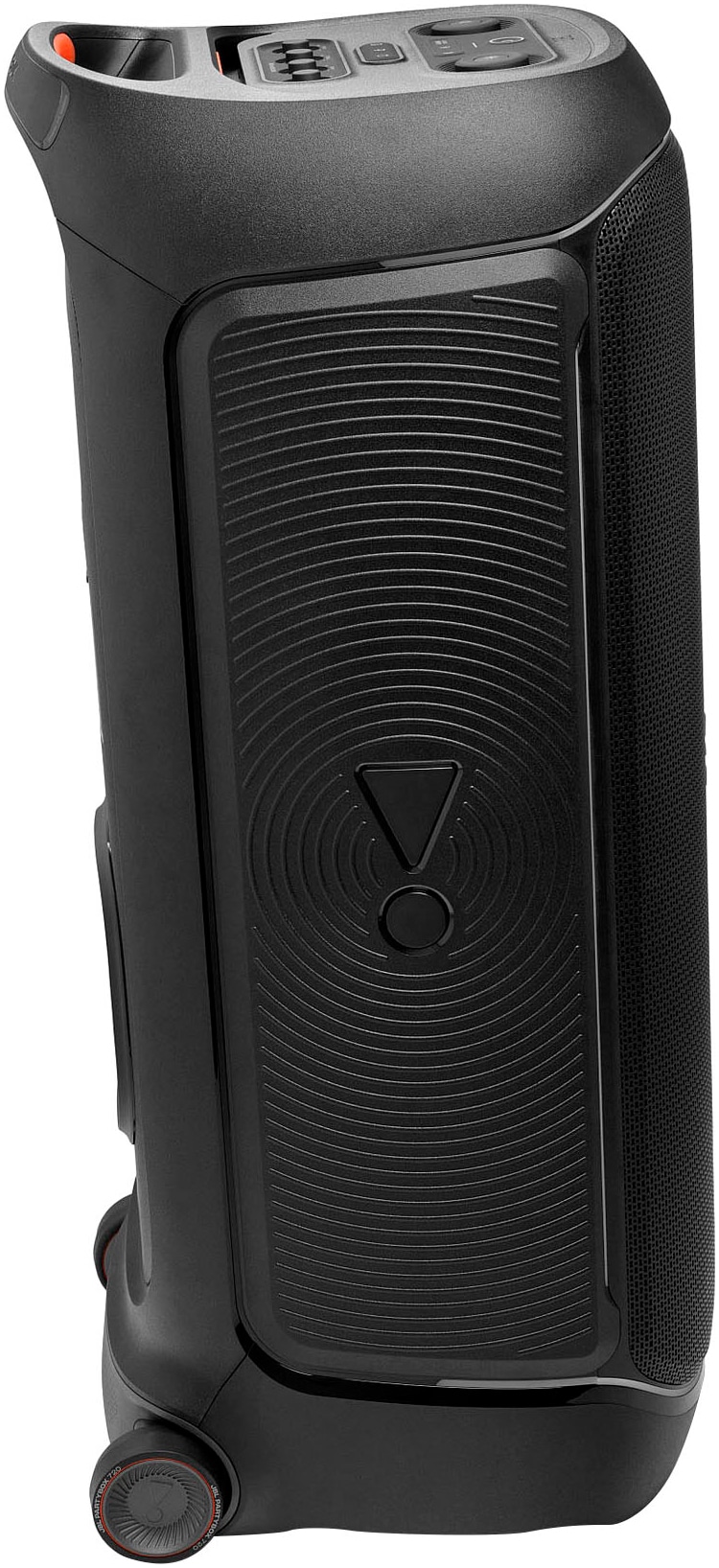 JBL Party-Lautsprecher »PARTYBOX  720« Stereo (Bluetooth App-Steuerung | Automatische Abschaltung | Beleuchtungseffekte | DJ-Funktionen | Equalizer | Extra Bass | Kabellos | Karaoke-fähig | LED Licht (WRGB) | Outdoor-Modus | Transportrollen 800 W)