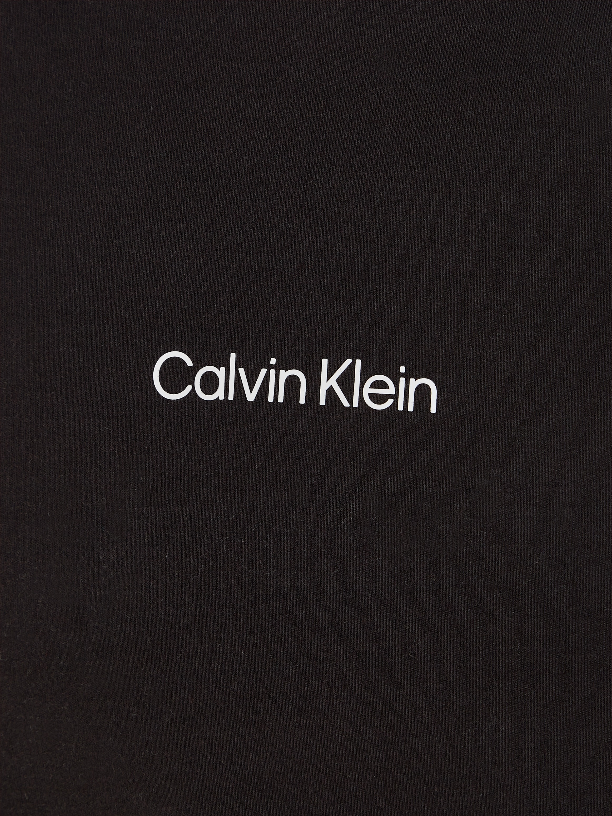 Calvin Klein T-Shirt »Micro Logo«, aus dickem Winterjersey