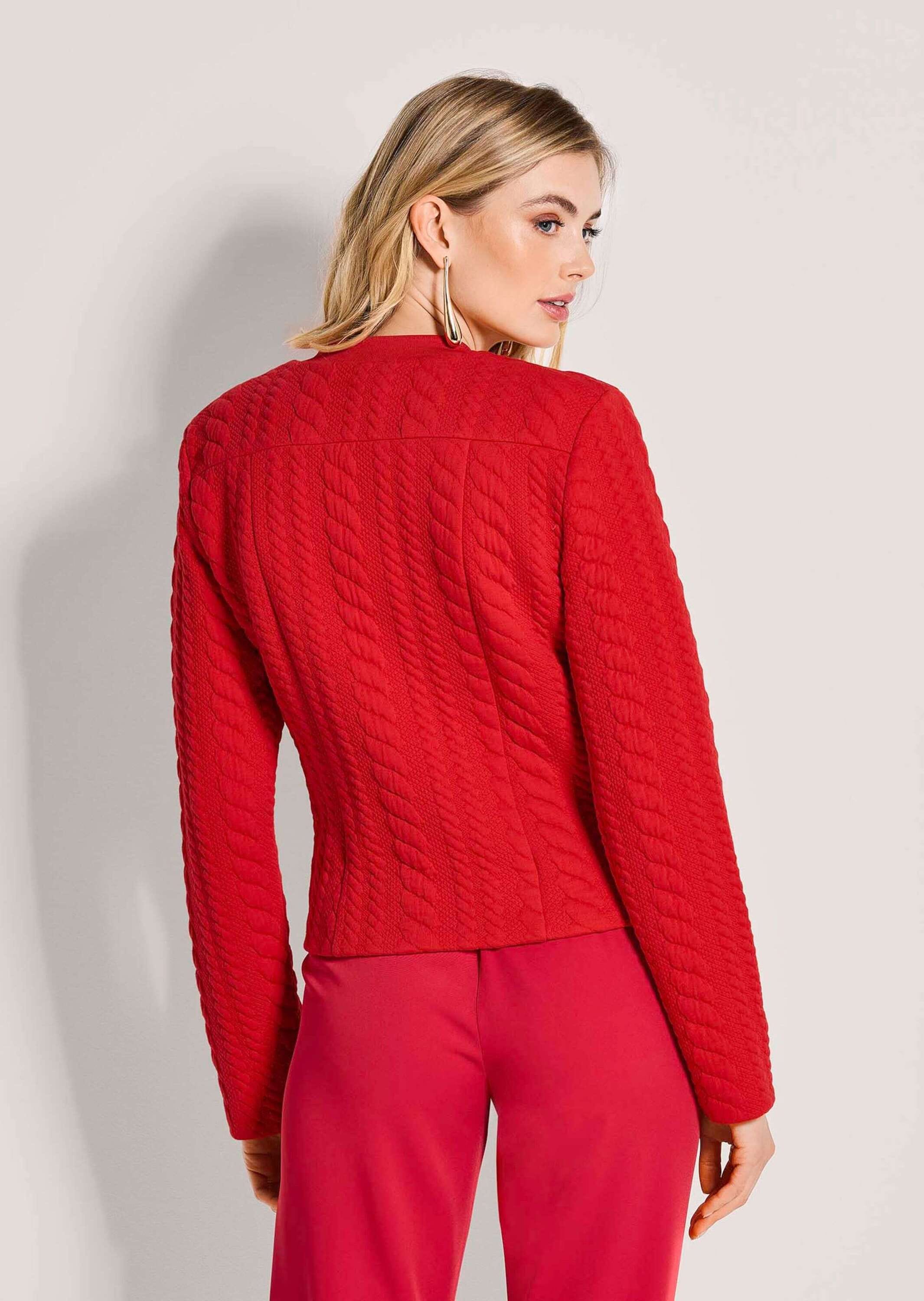 MADELEINE Jackenblazer »Blazer Langarm Jerseyblazer mit Stehkragen«
