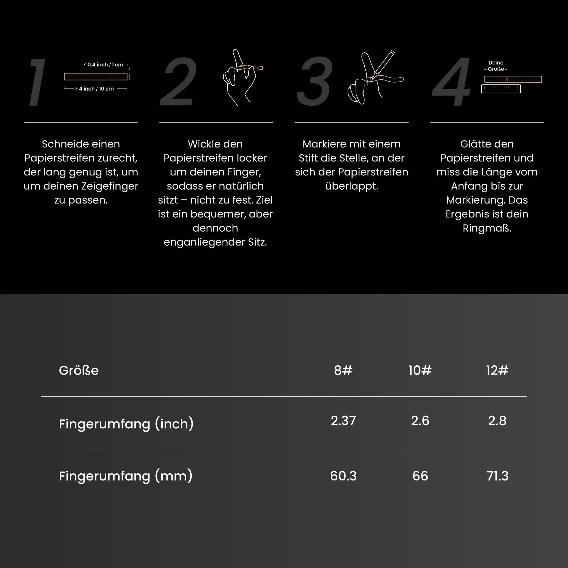 Amazfit Fitness-Tracker »Helio Ring (Size 12)«
