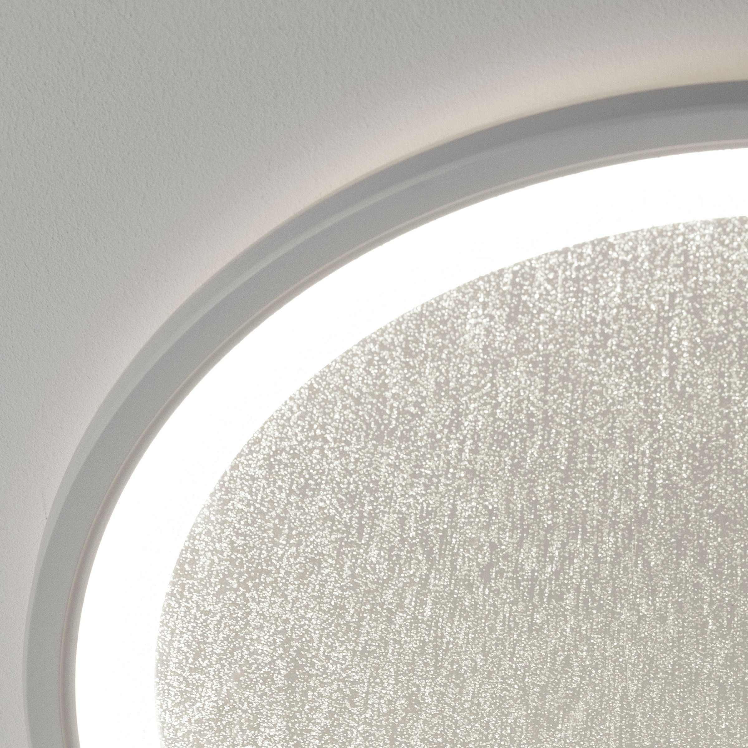 BreLight LED Deckenleuchte »Tanida«, LED-Deckenlampe, Glitzereffekt, 42 cm, dimmbar, 3700lm, 3000-6500K