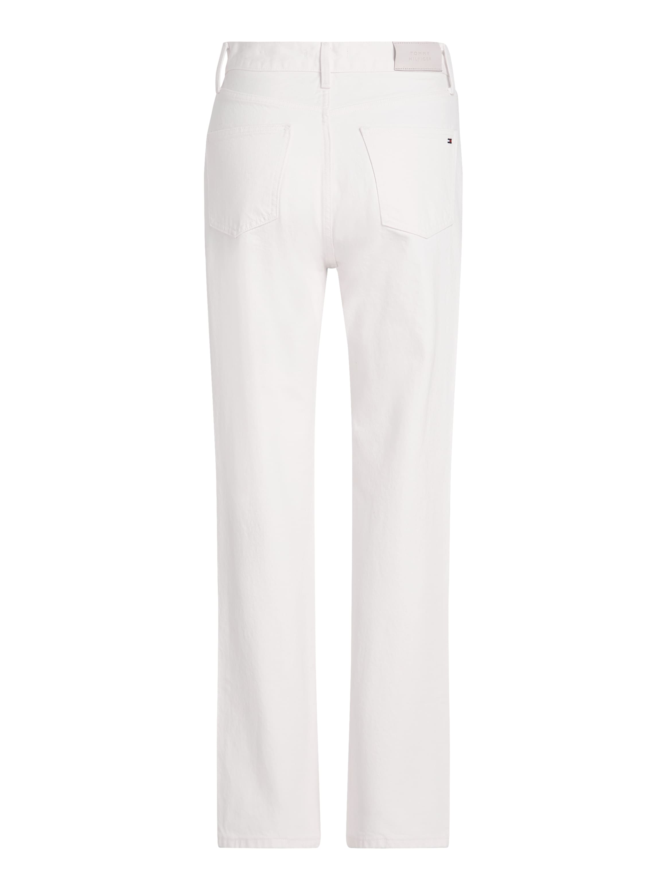 Tommy Hilfiger Bootcut-Jeans »RELAXED BOOTCUT HW ECRU«, mit Tommy Hilfiger Logo-Badge