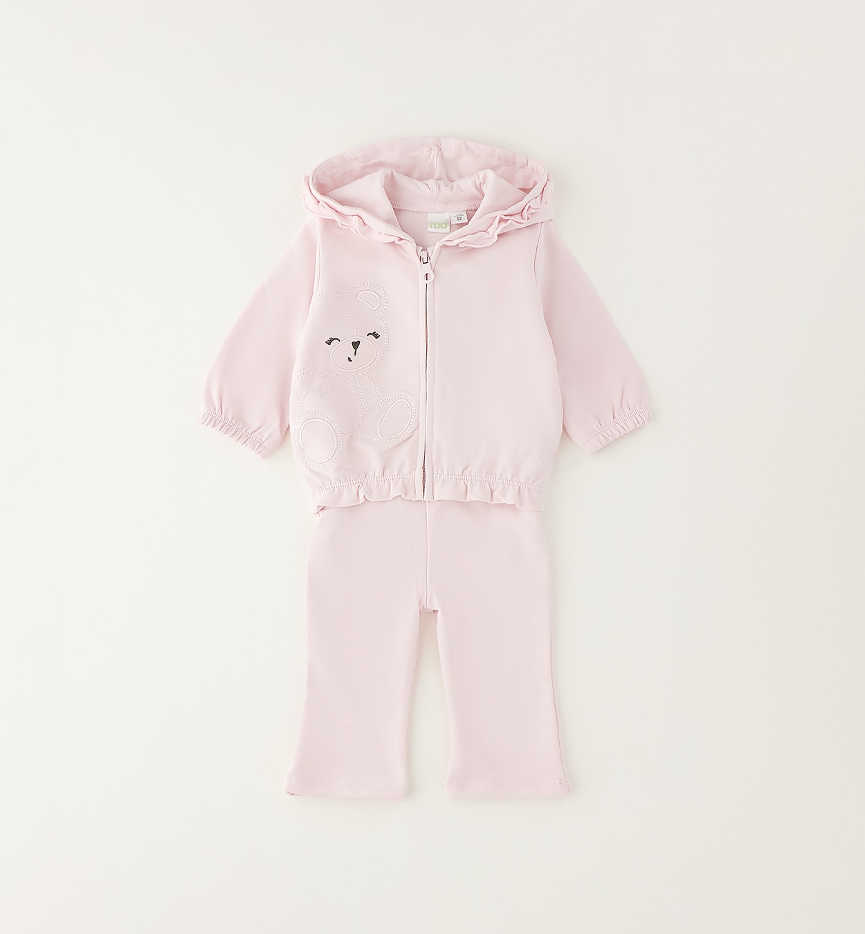 iDo Fleeceoverall »BABY GIRL TWO PIECES SET«