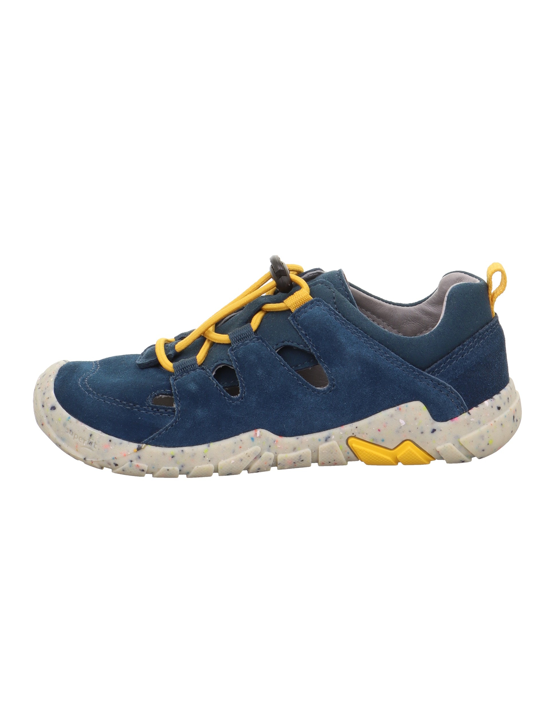 Superfit Slip-On Sneaker »TRACE WMS: mittel«  Sandale, mit Schnellverschluss, Größenschablone zum Download
