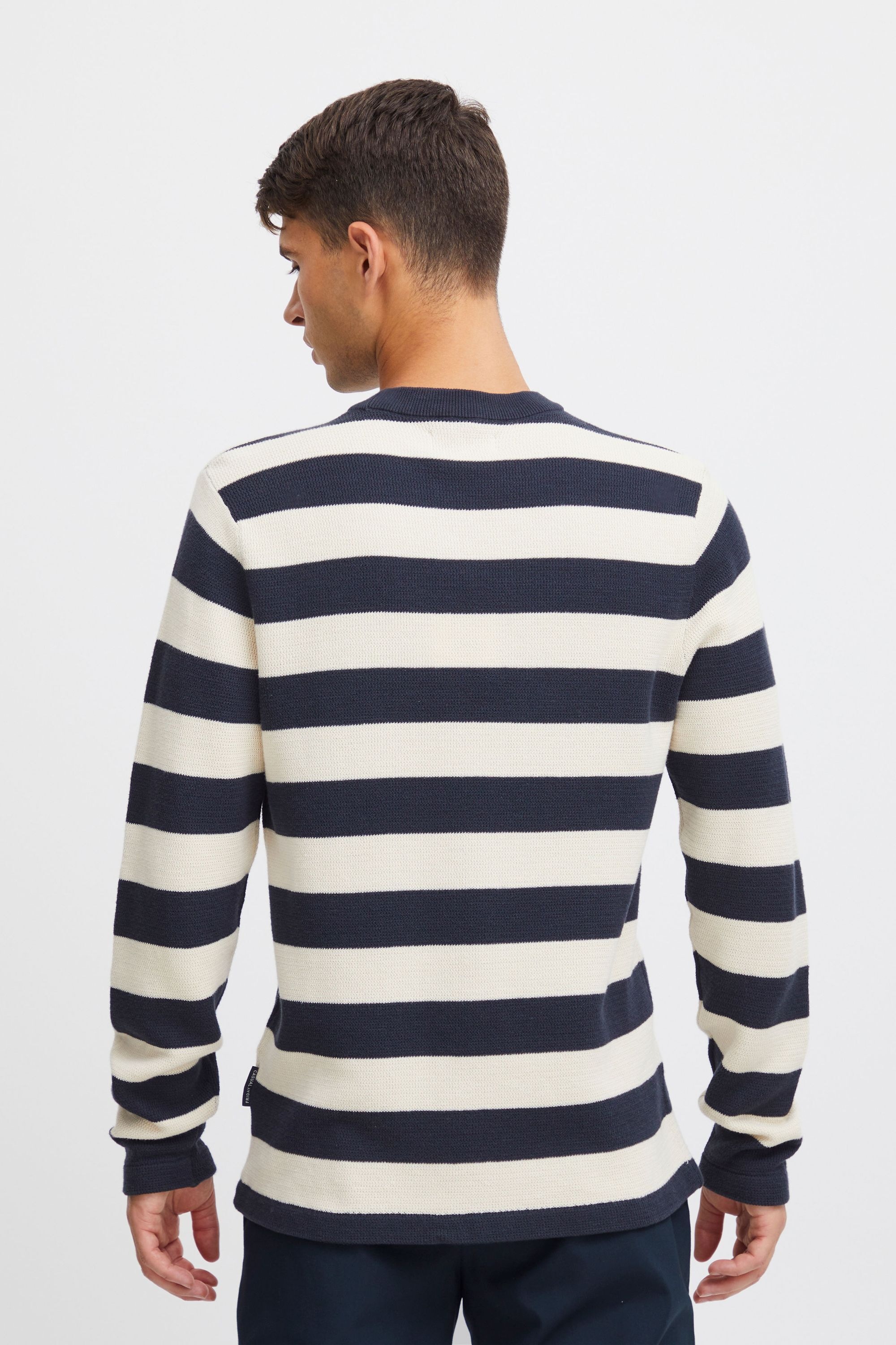 Casual Friday Strickfleece-Pullover »Strickpullover CFKarl«
