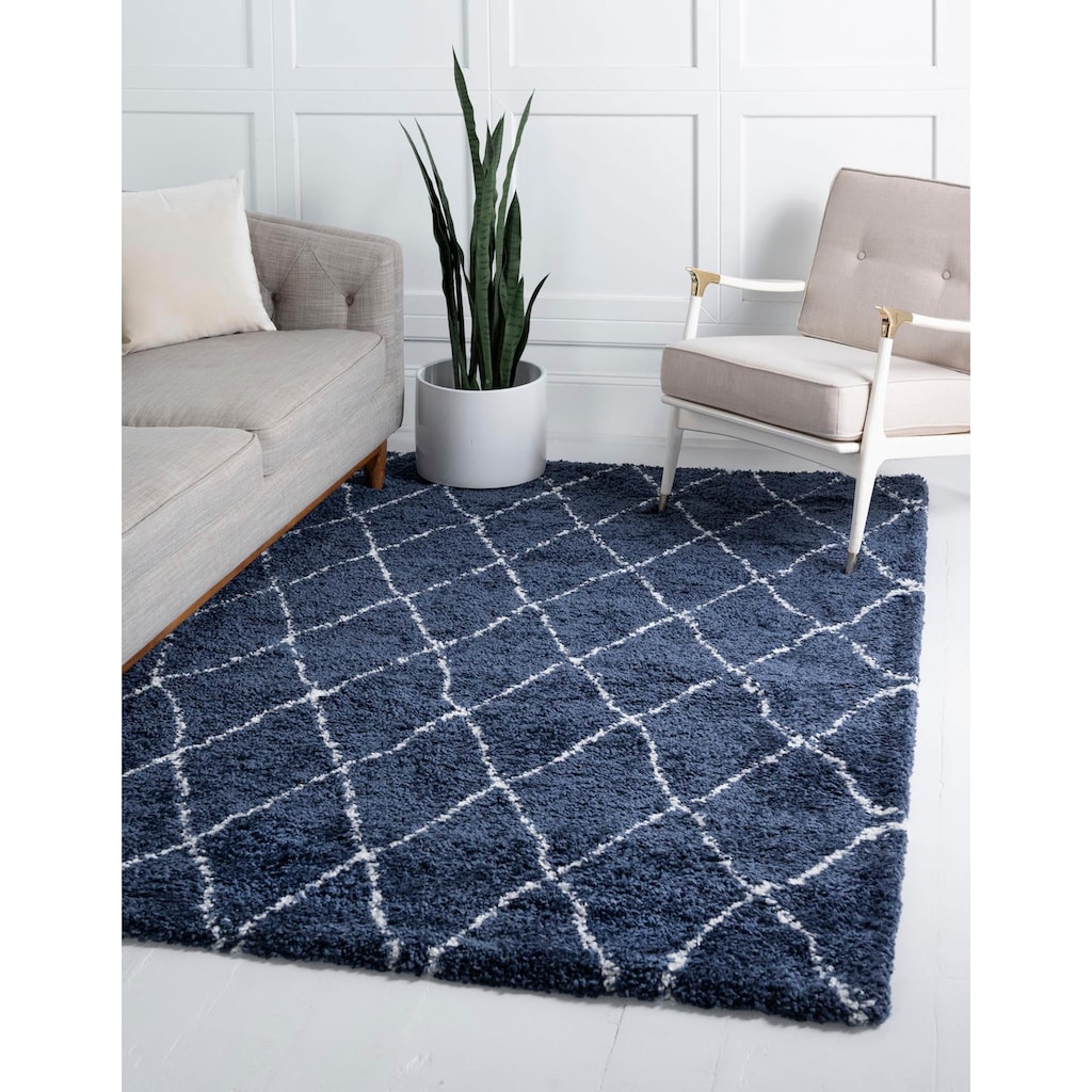 Myflair Möbel & Accessoires Hochflor-Teppich »Temara Shag«, rechteckig