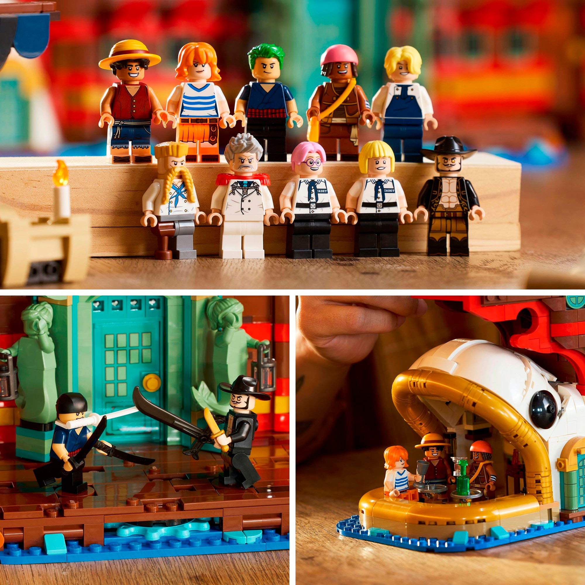 LEGO® Konstruktionsspielsteine »Baratié, das Schwimmende Restaurant (75640), LEGO One Piece«, (3402 St.), Made in Europe