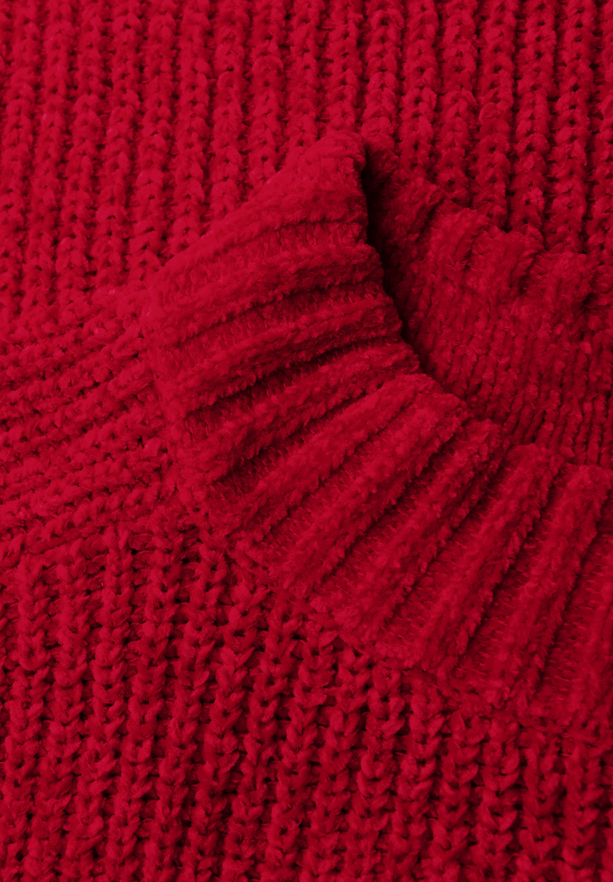 STREET ONE Strickpullover mit Rippbündchen