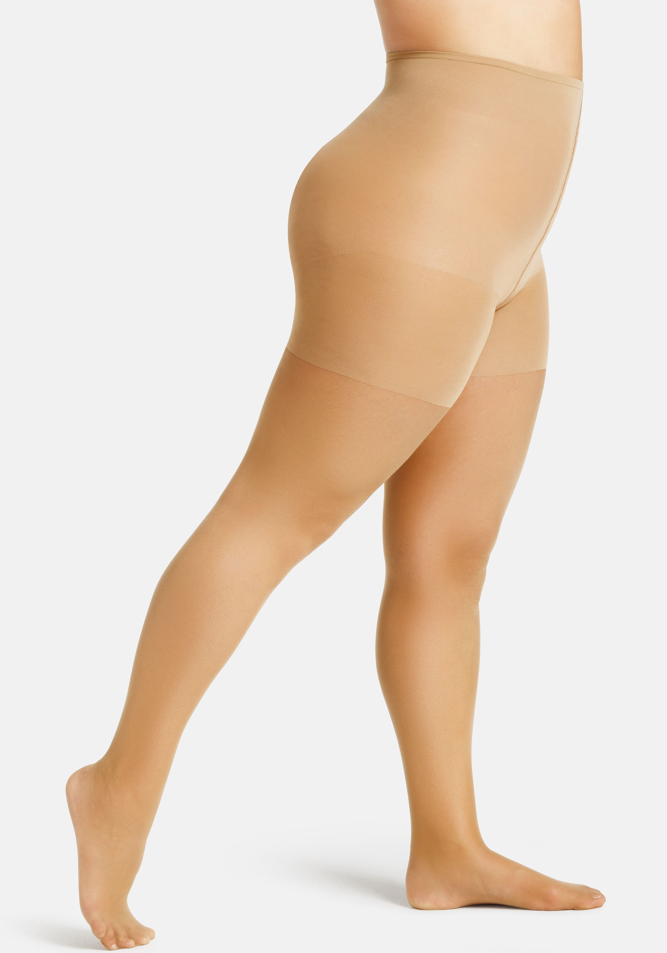Camano Feinstrumpfhose »fine curvy«, natürlicher Matt-Look
