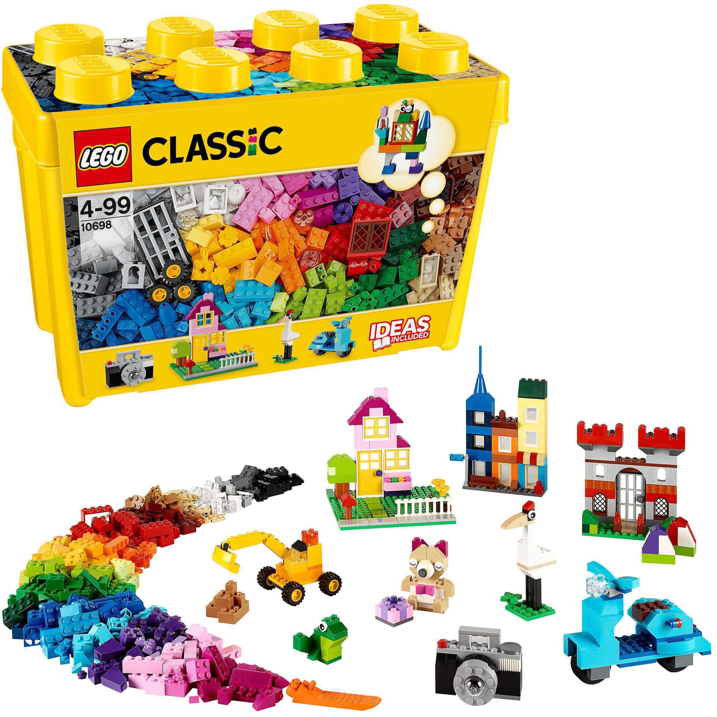 Konstruktionsspielsteine »Große Steine-Box (10698), LEGO® Classic«, (790 St.), Made in...