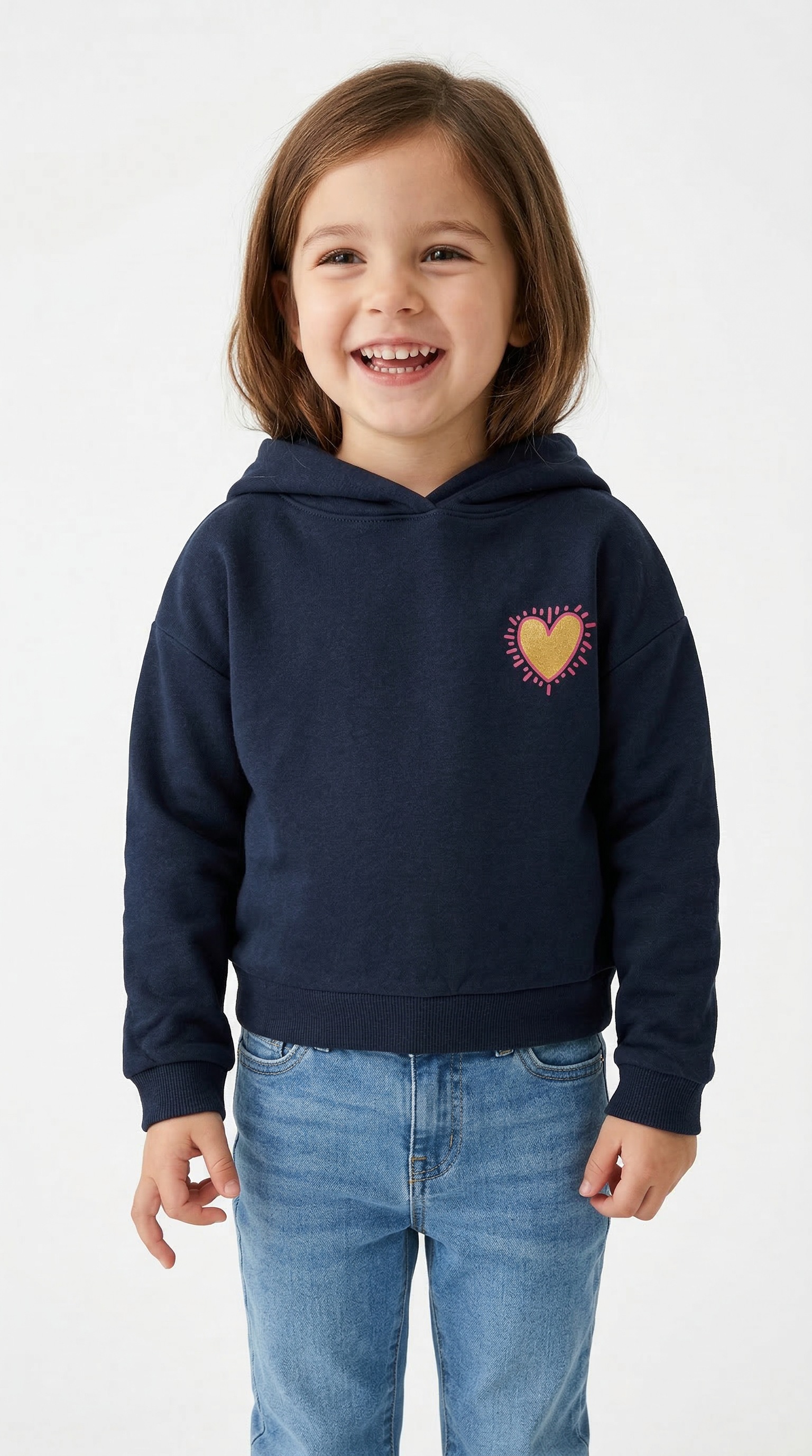 KIDS ONLY Kapuzensweatshirt »KOGCOOPER LIFE LOV E LS HOOD FR SWT«, mit unterschiedlichen Motiven, je nach Bodyfarbe
