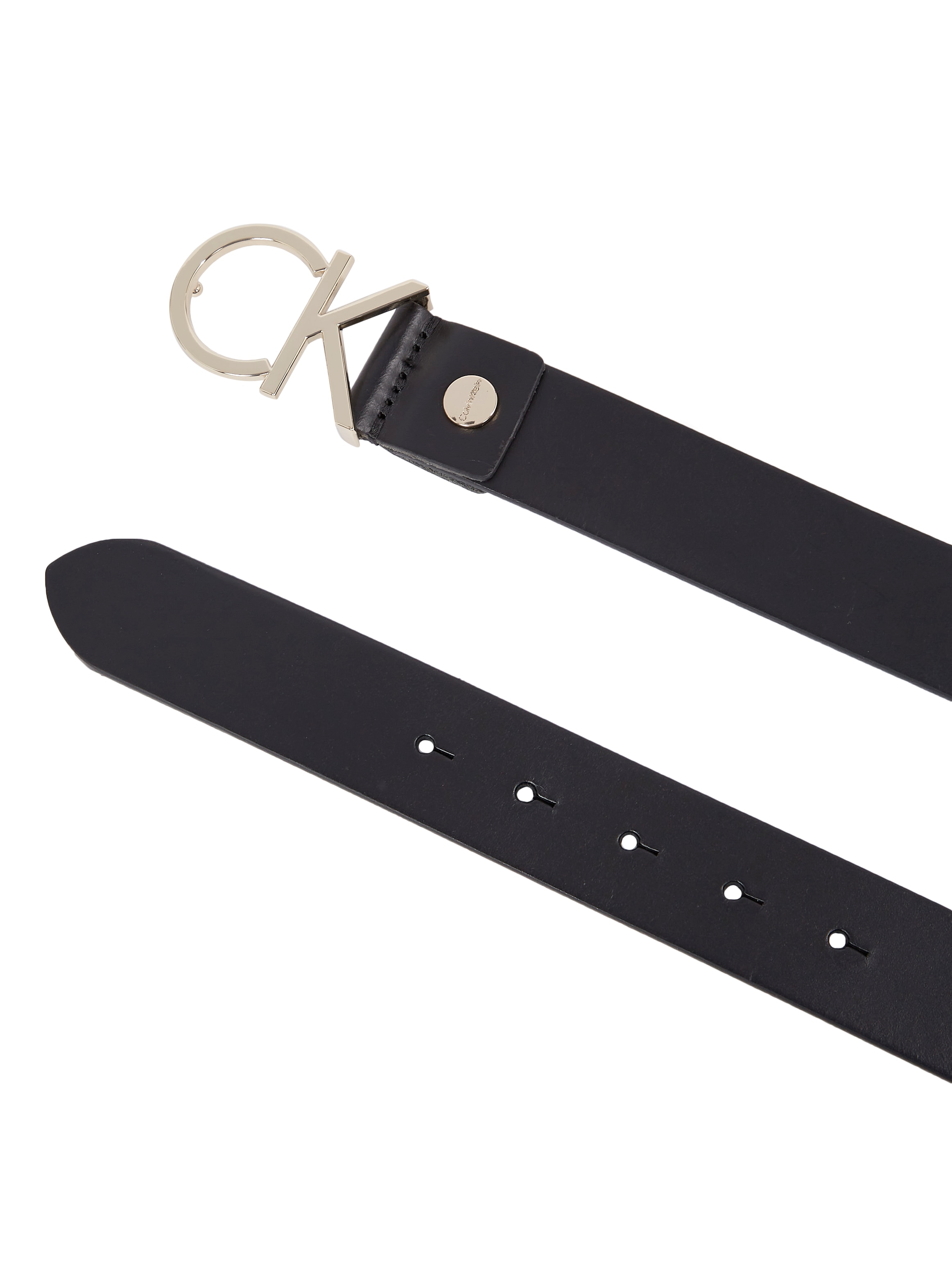 Calvin Klein Ledergürtel »CK ADJ.LOGO BELT 3.5CM«