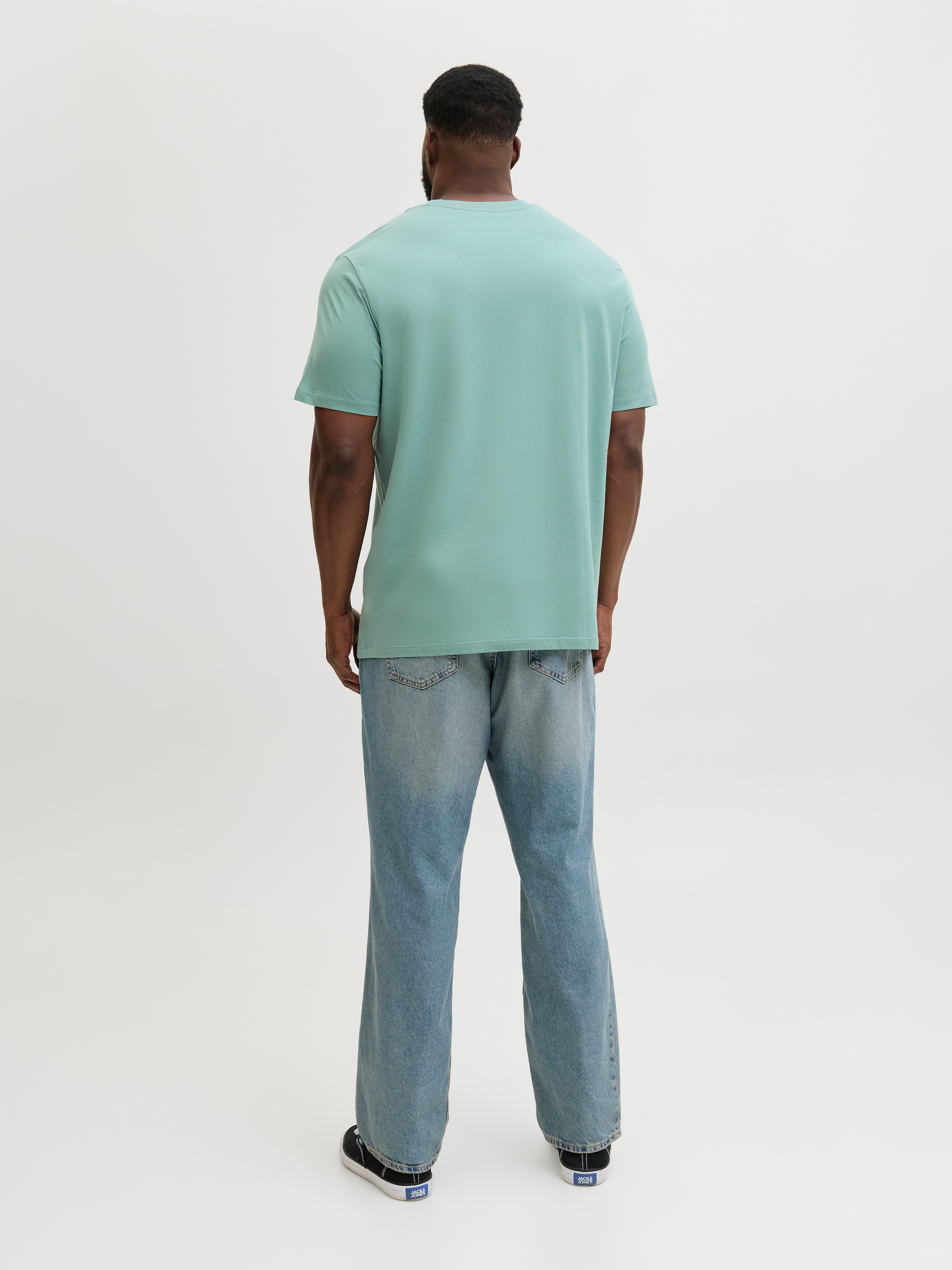 Jack & Jones PlusSize Rundhalsshirt »JJRAIN TEE SS CREW NECK PLS«